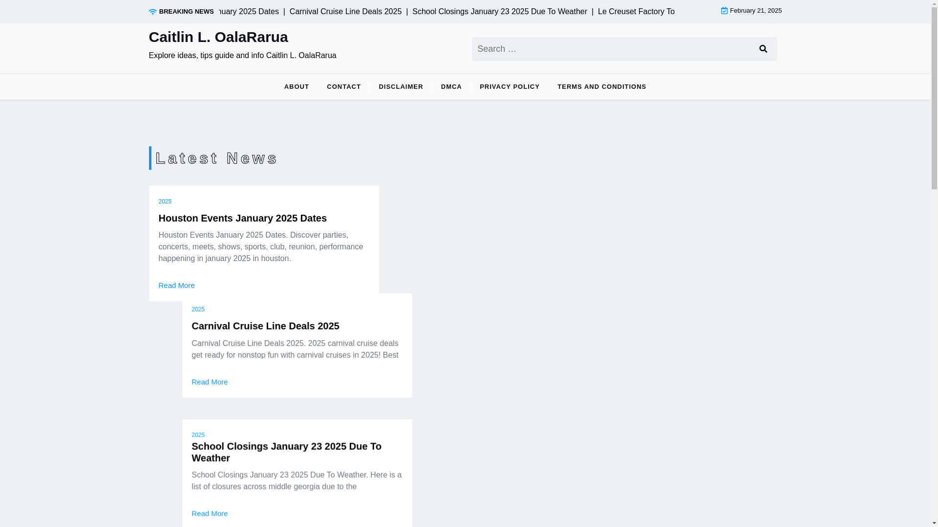 website screenshot of https://caitlinloalararua.pages.dev/