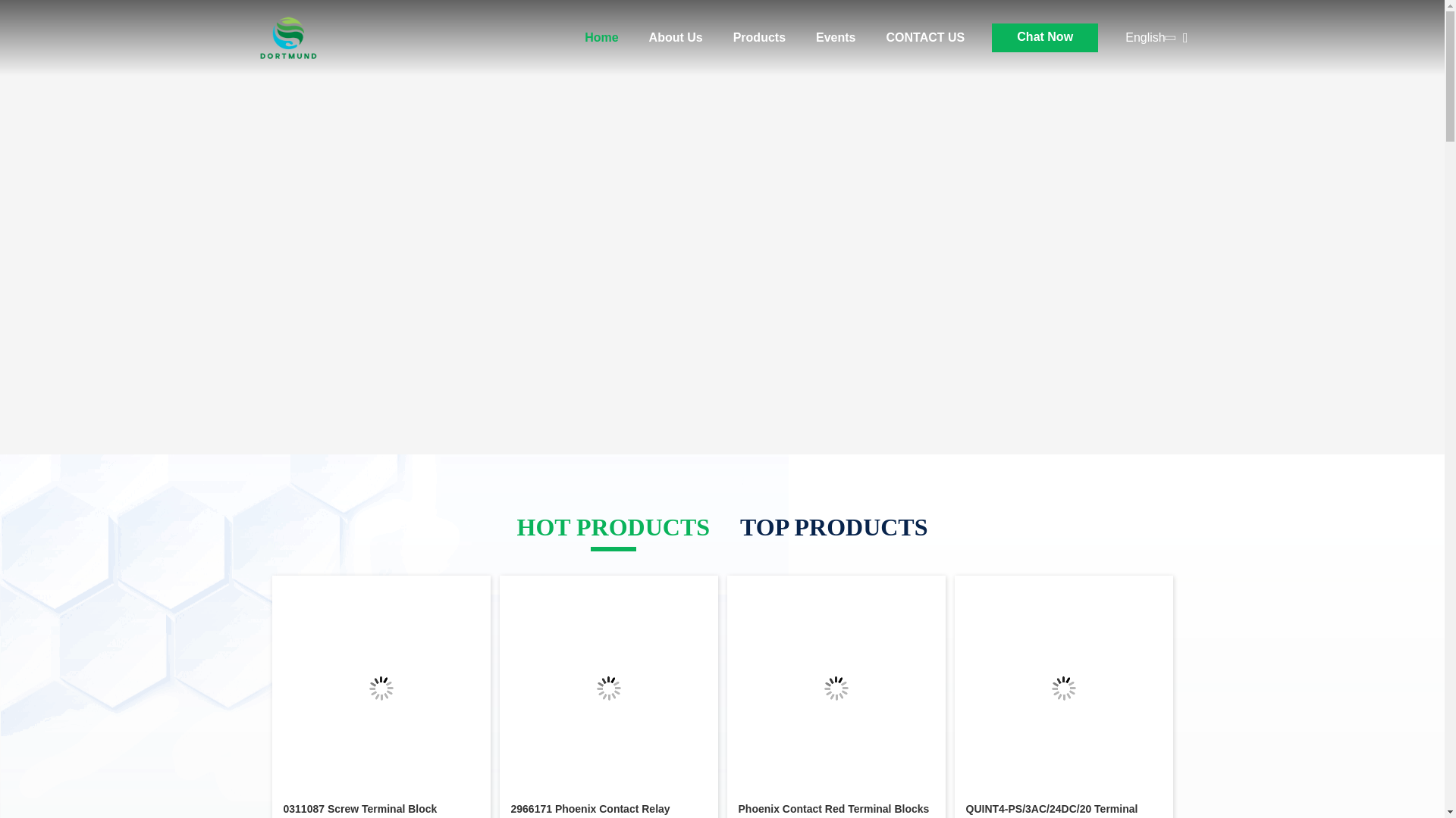 website screenshot of https://electric-terminalblock.com/
