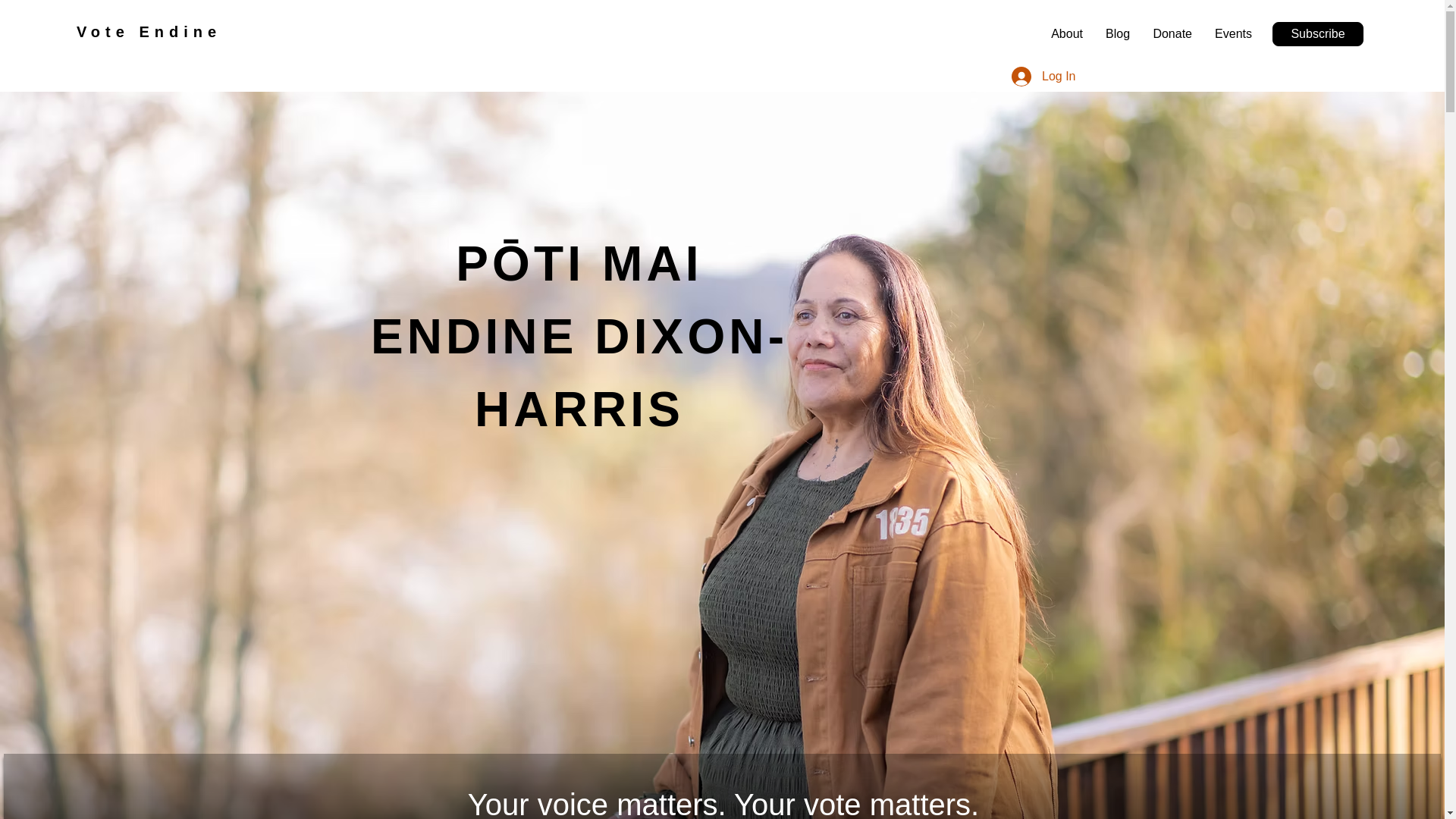 website screenshot of https://endinedixonharris.com/
