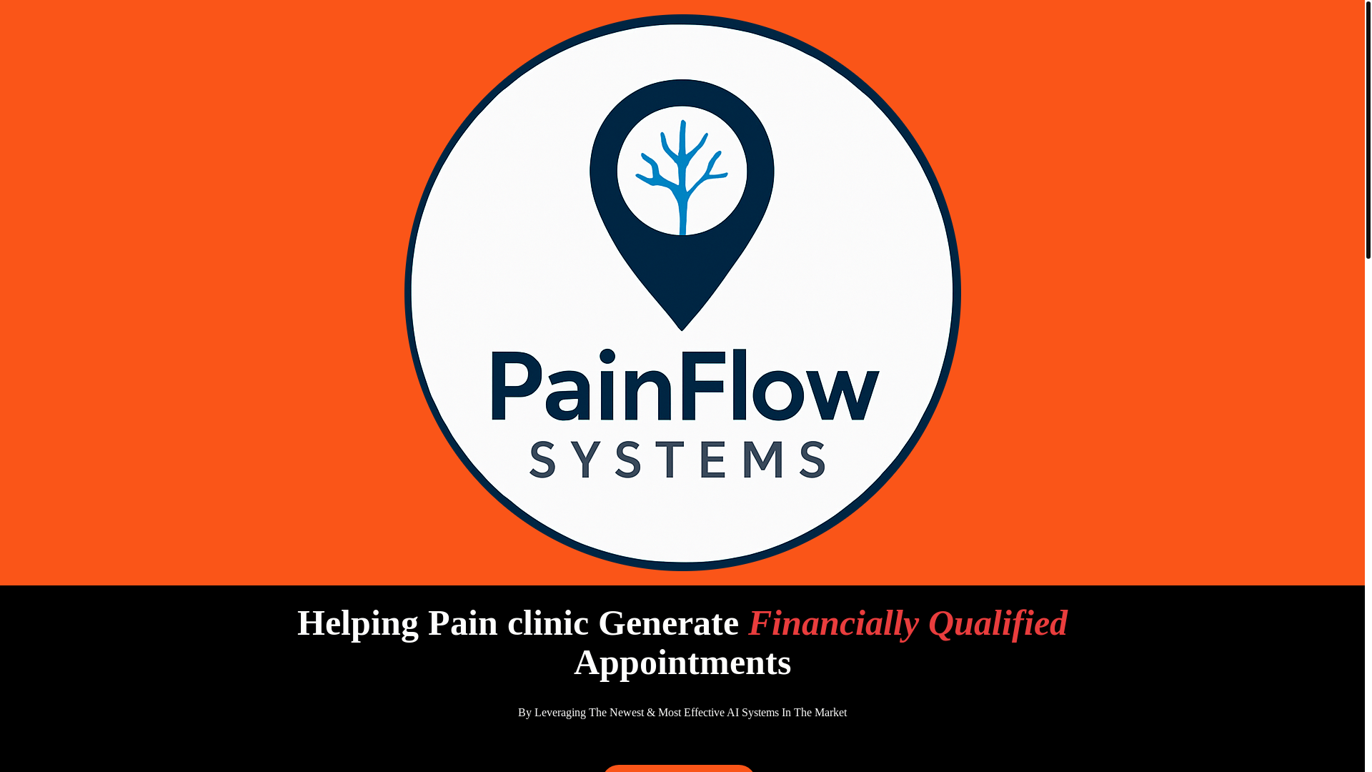 website screenshot of https://painflowsystems.com/