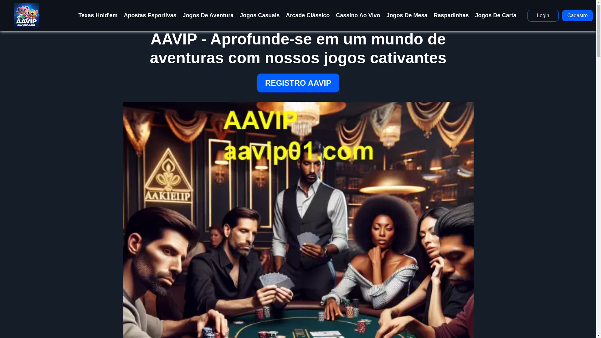 website screenshot of https://aavip01.com/