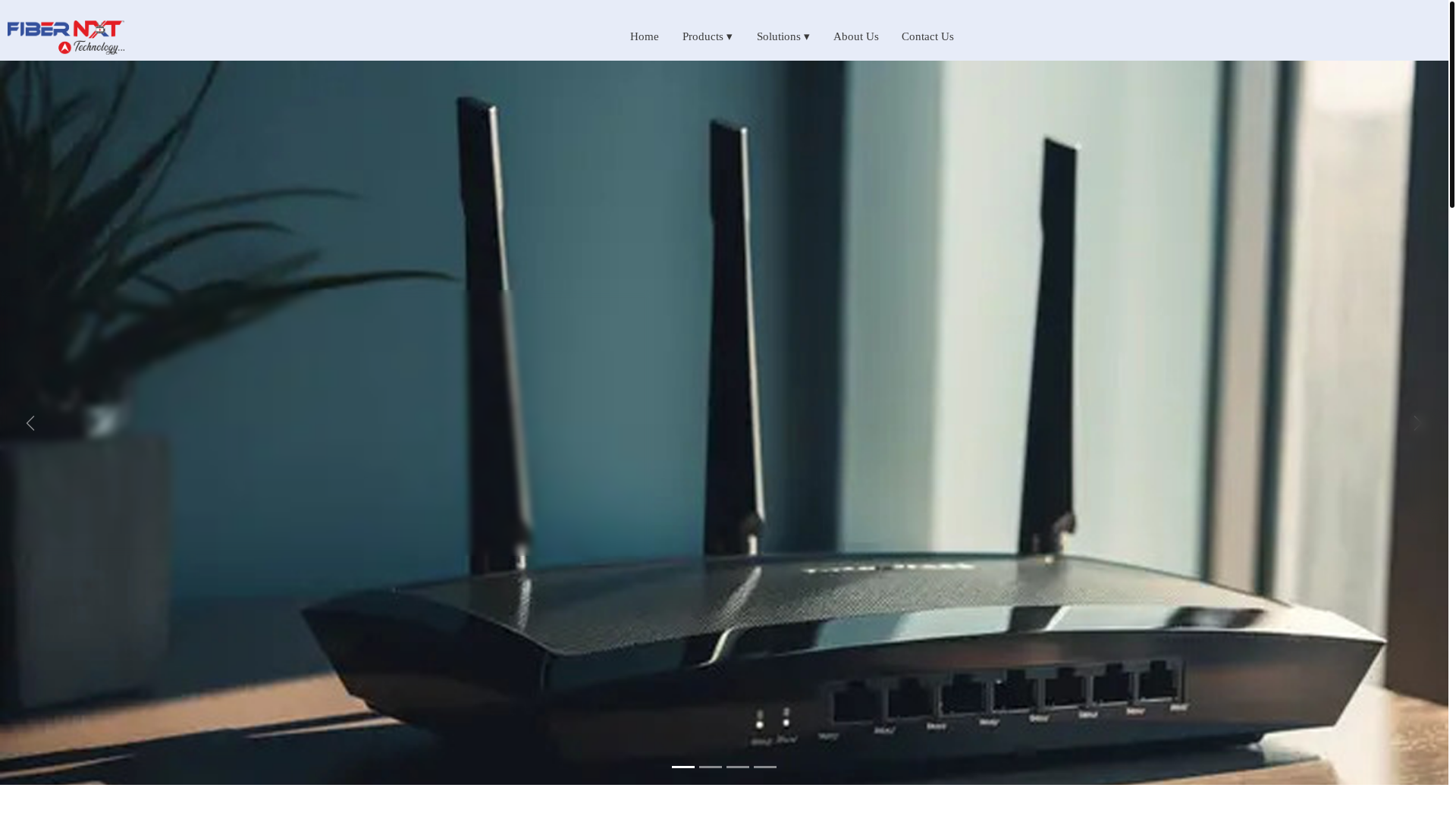 website screenshot of https://fibernxt.pages.dev/