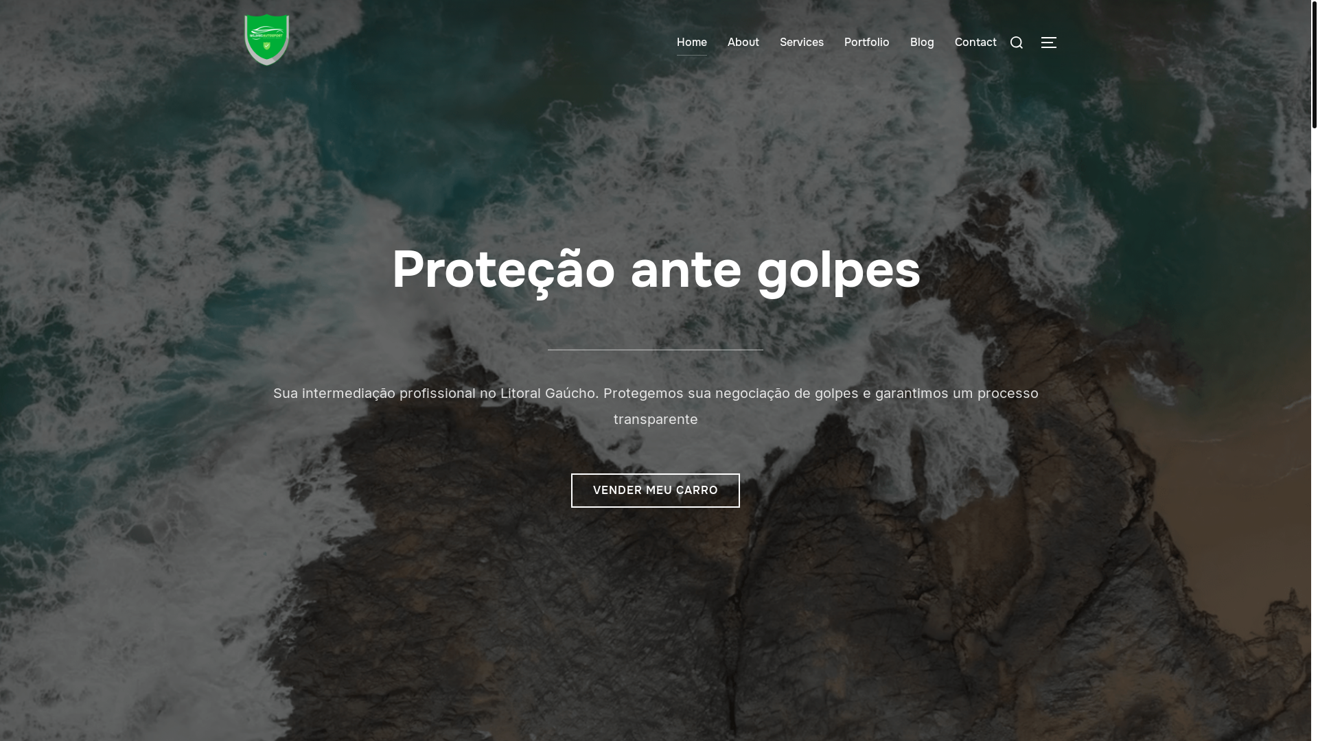 website screenshot of https://shieldantigolpes.com.br/
