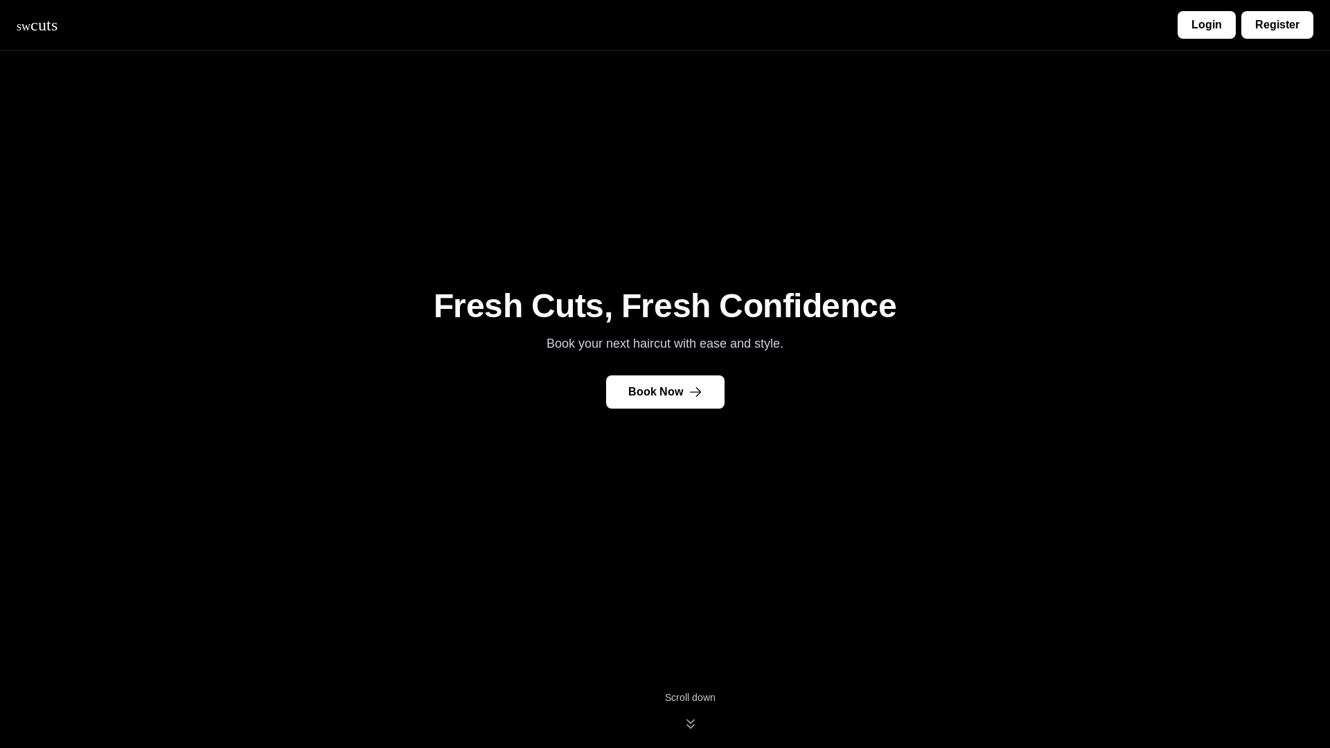website screenshot of https://swcuts.com/