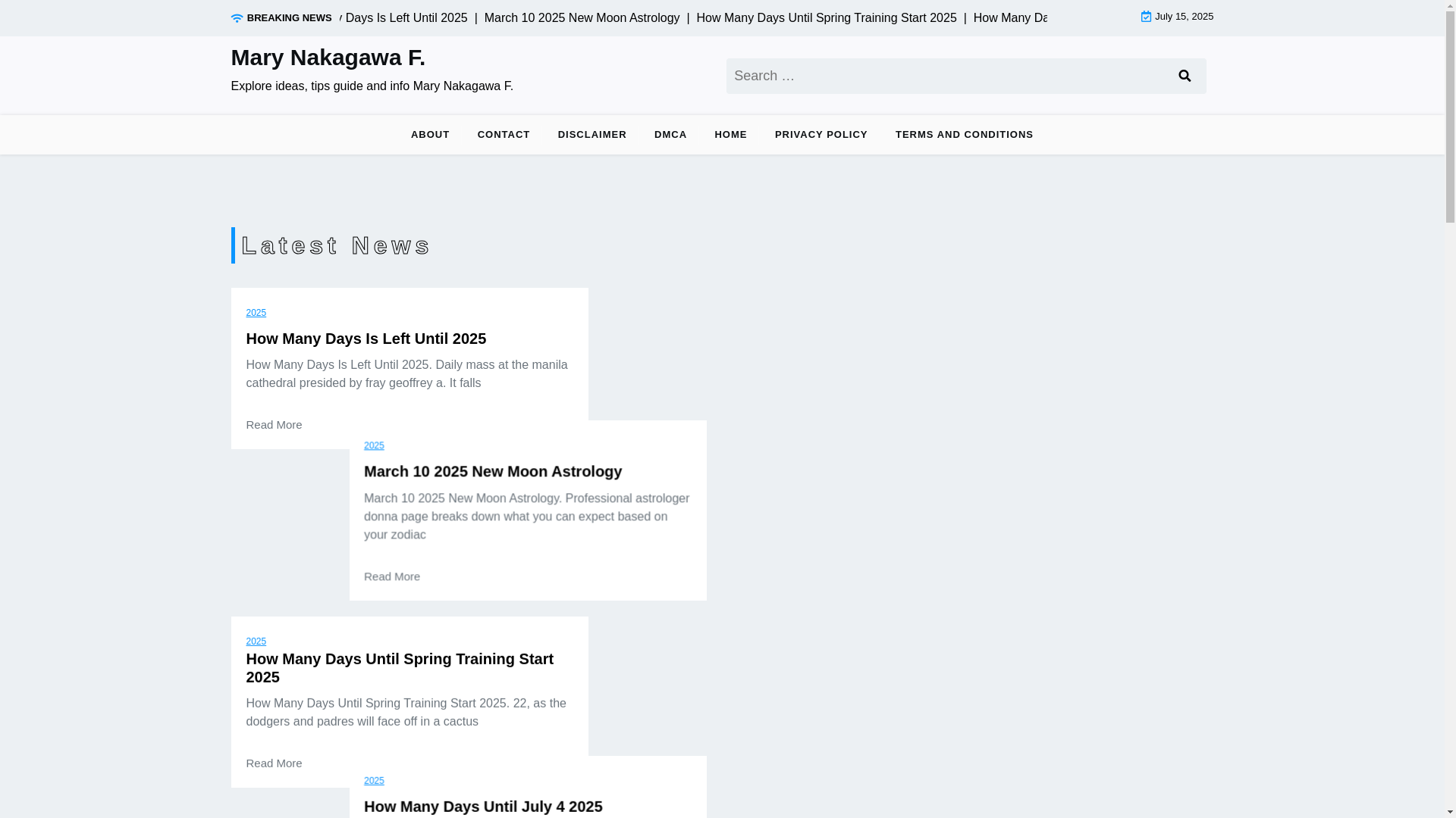 website screenshot of https://marynakagawaf.pages.dev/
