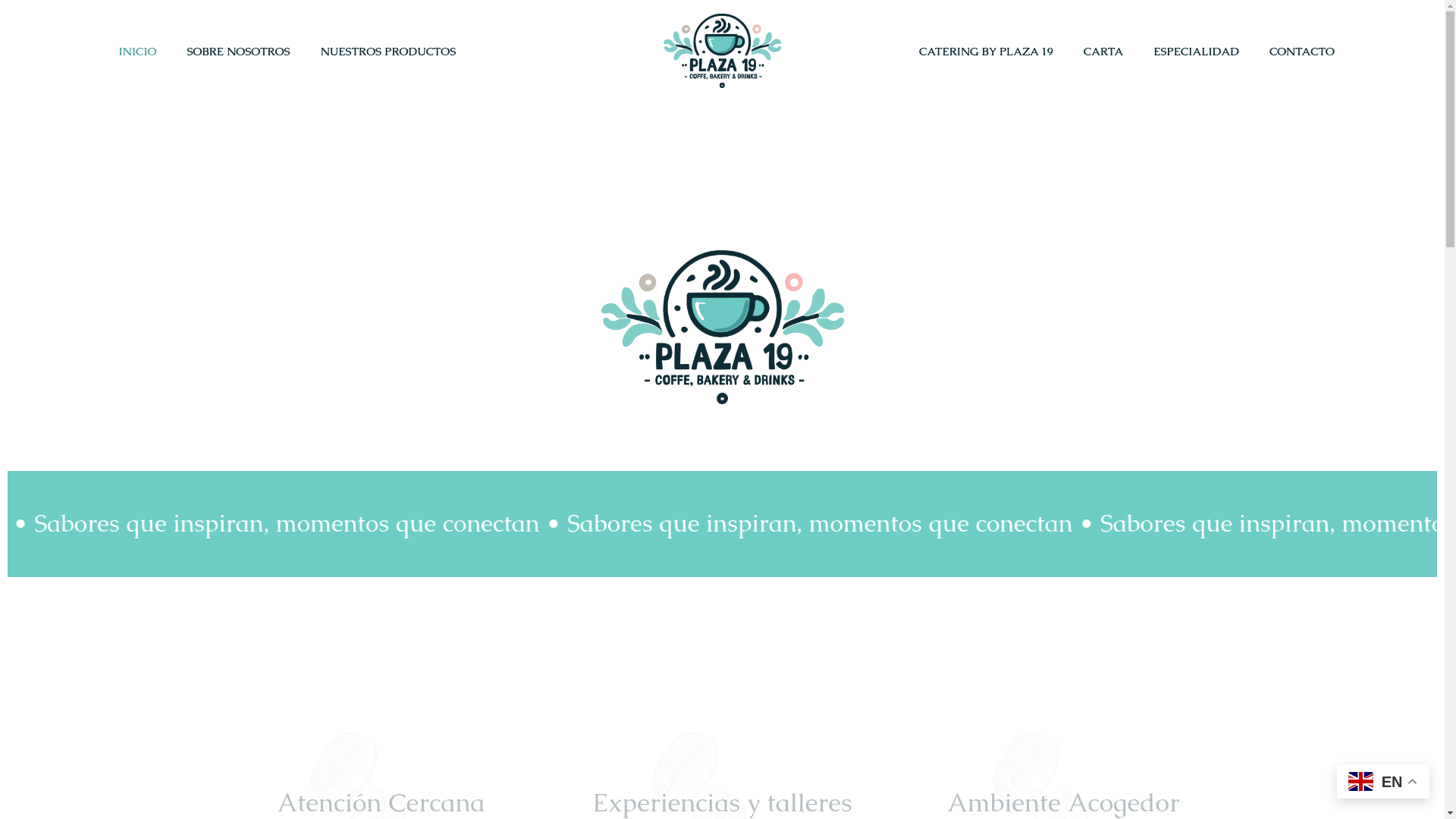 website screenshot of https://plaza19.es/