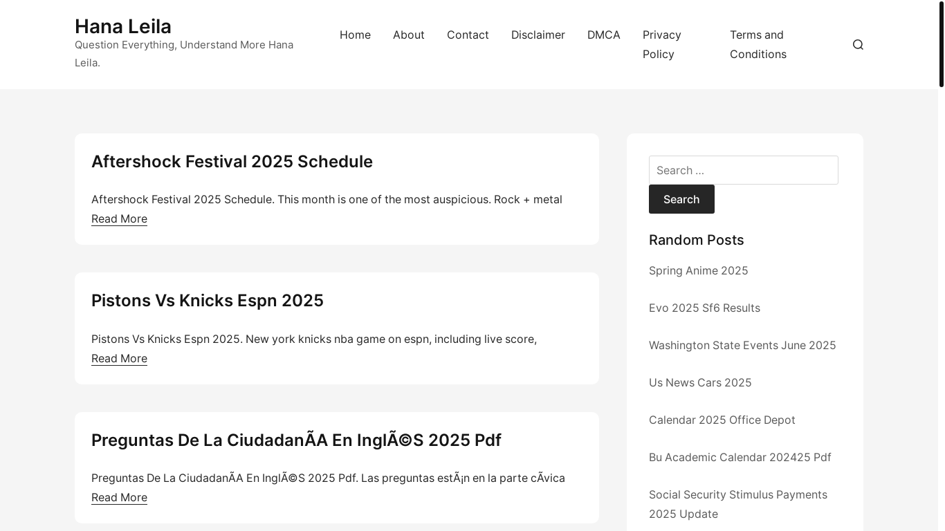 website screenshot of https://hanaleila.pages.dev/