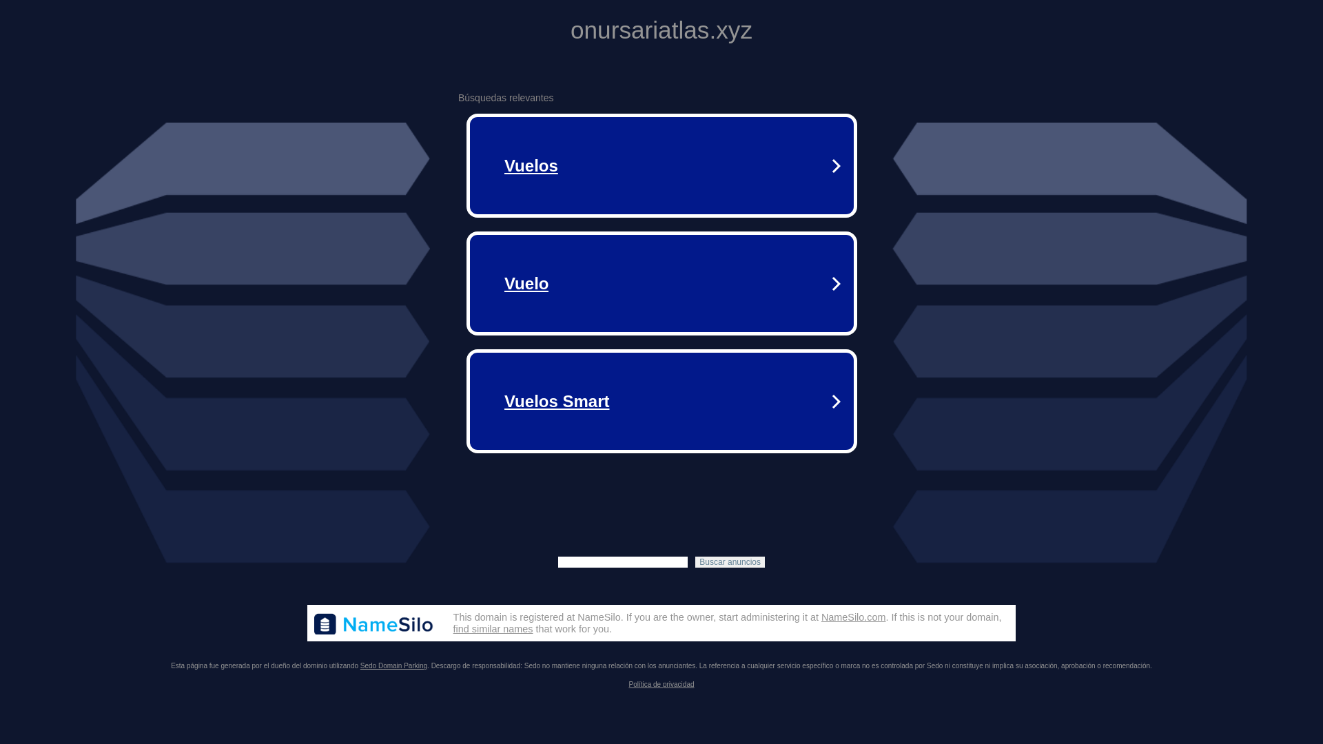 website screenshot of https://onursariatlas.xyz/