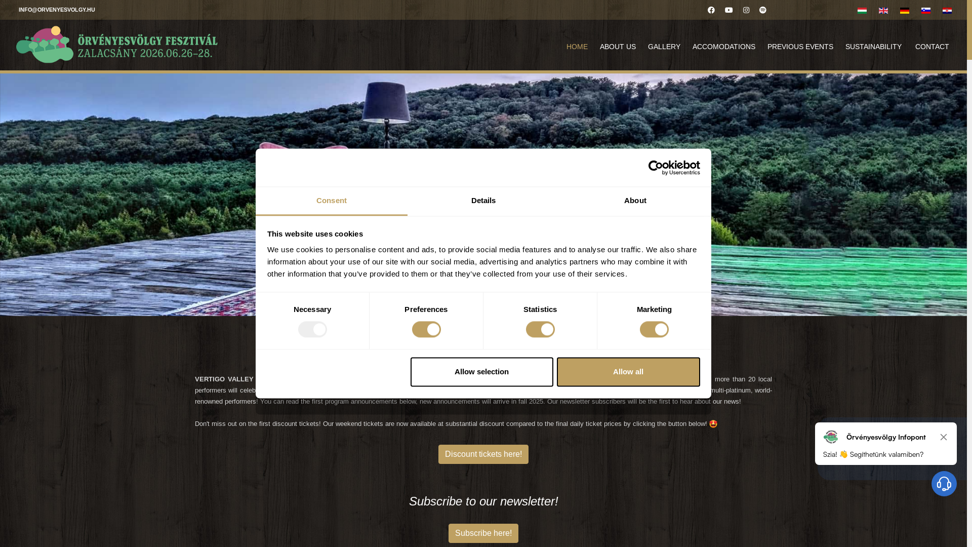 website screenshot of https://vertigovalley.com/