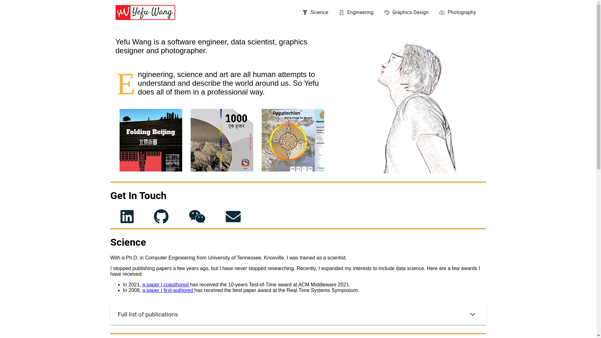 website screenshot of https://yefuwang-com.pages.dev/