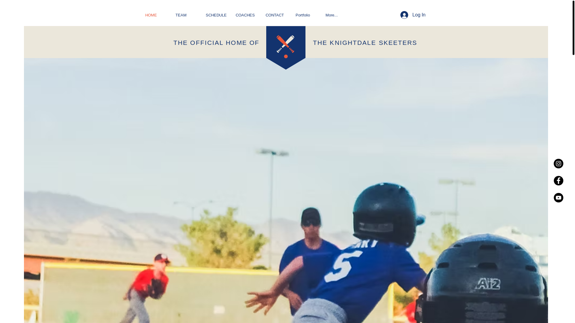 website screenshot of https://eastwakebaseballclub.com/