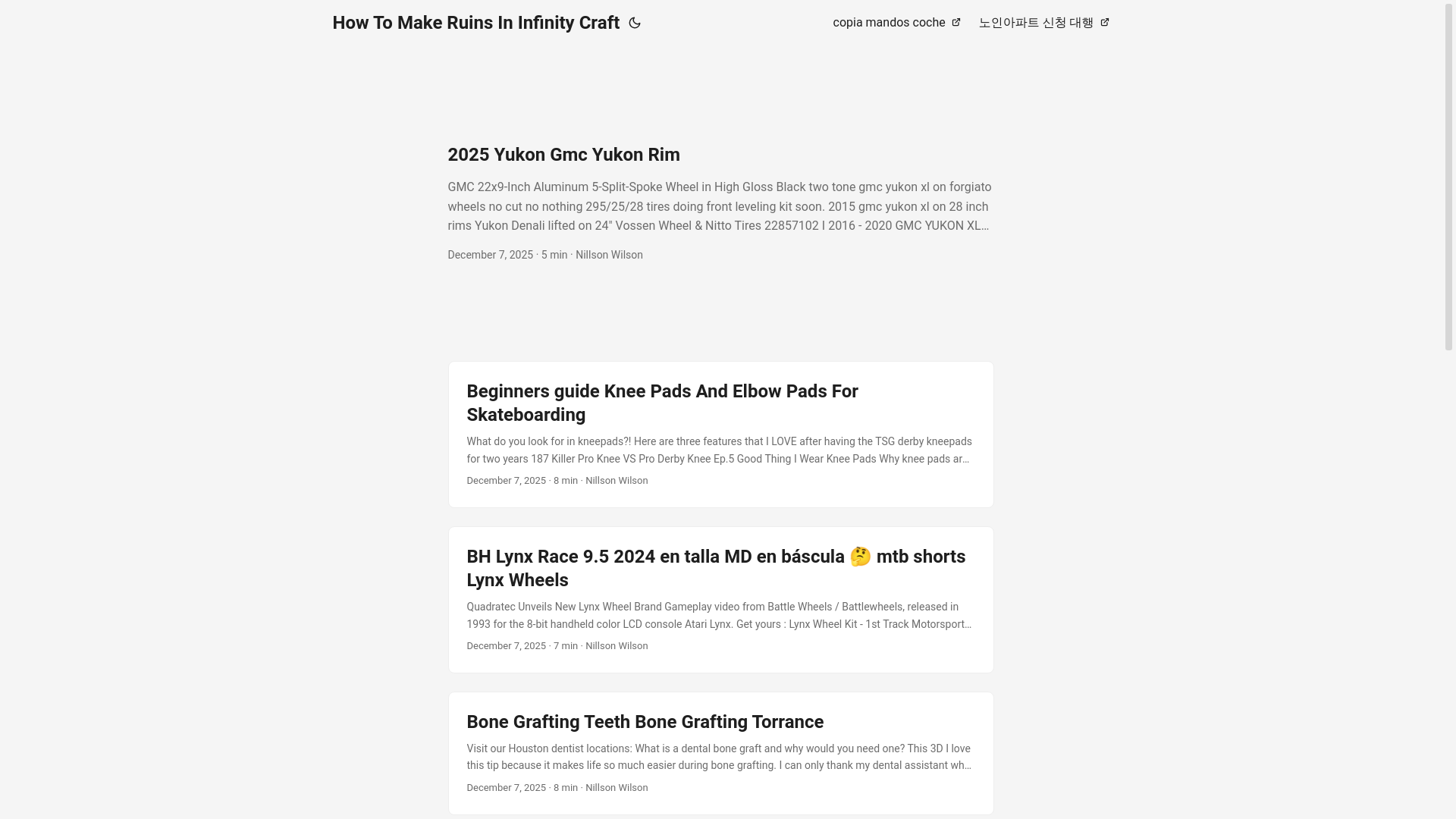 website screenshot of https://howtomakeruinsininfinitycraft.pages.dev/