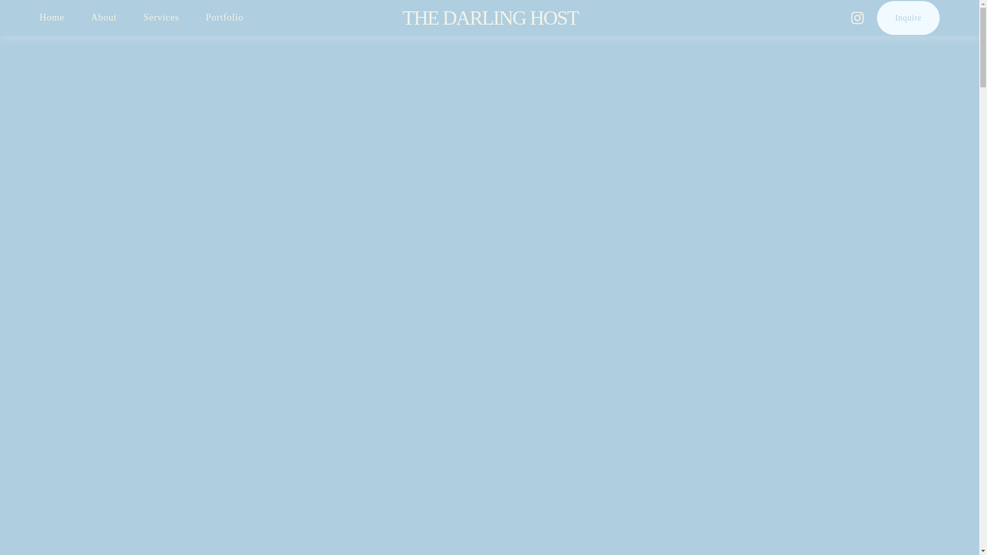 website screenshot of https://thedarlinghost.com/