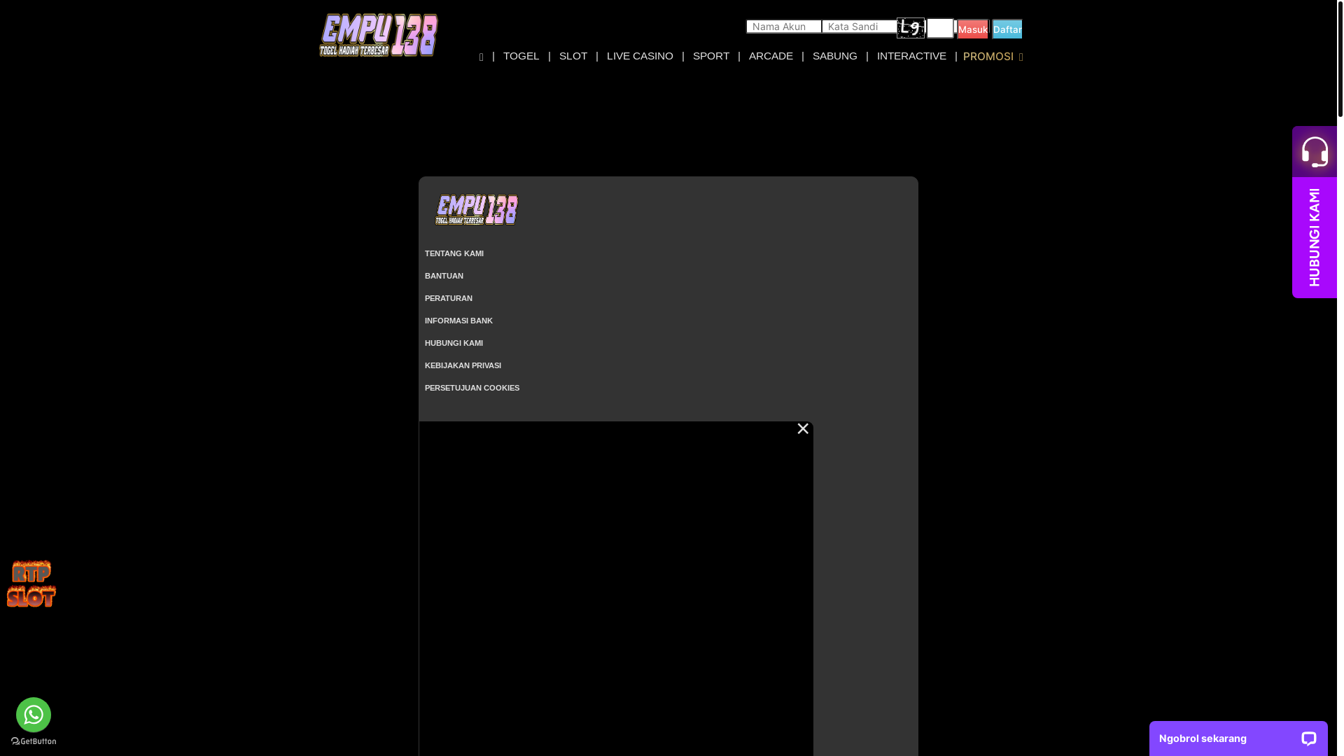 website screenshot of https://empunice.store/