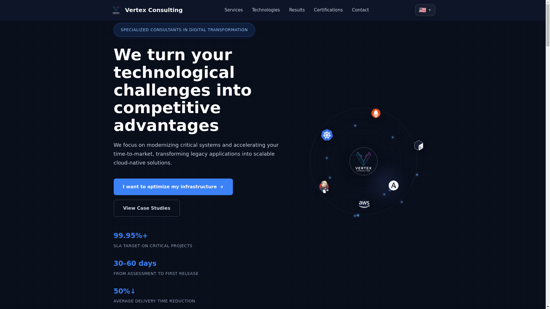 website screenshot of https://vertexconsulting-8d1.pages.dev/