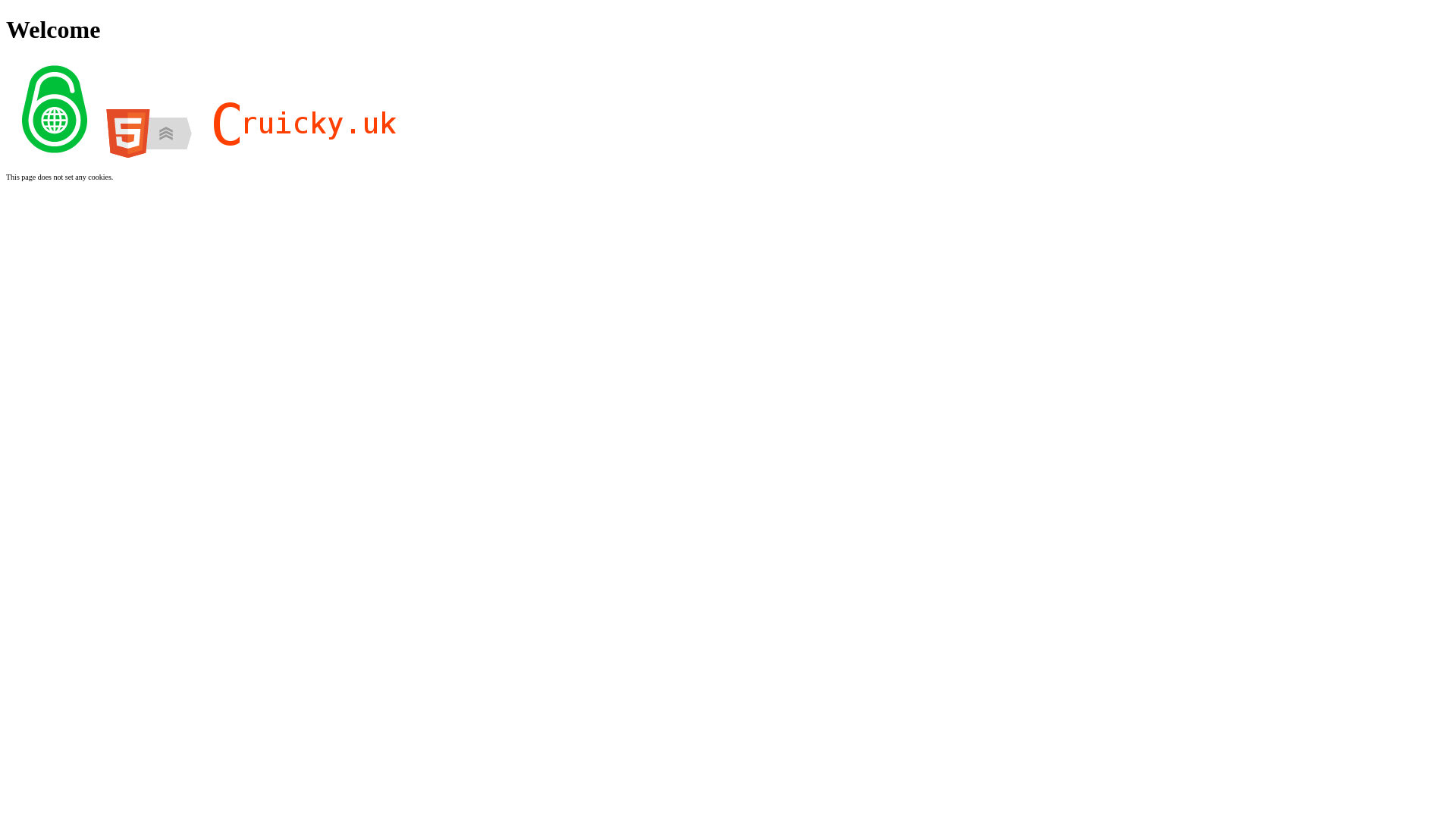 website screenshot of https://www.cruicky.uk/