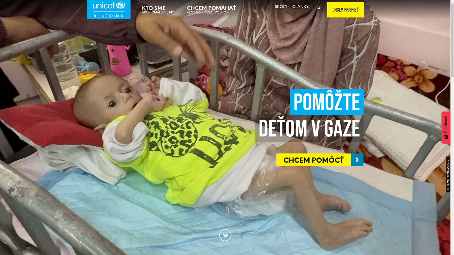 website screenshot of https://modresvetla.sk/