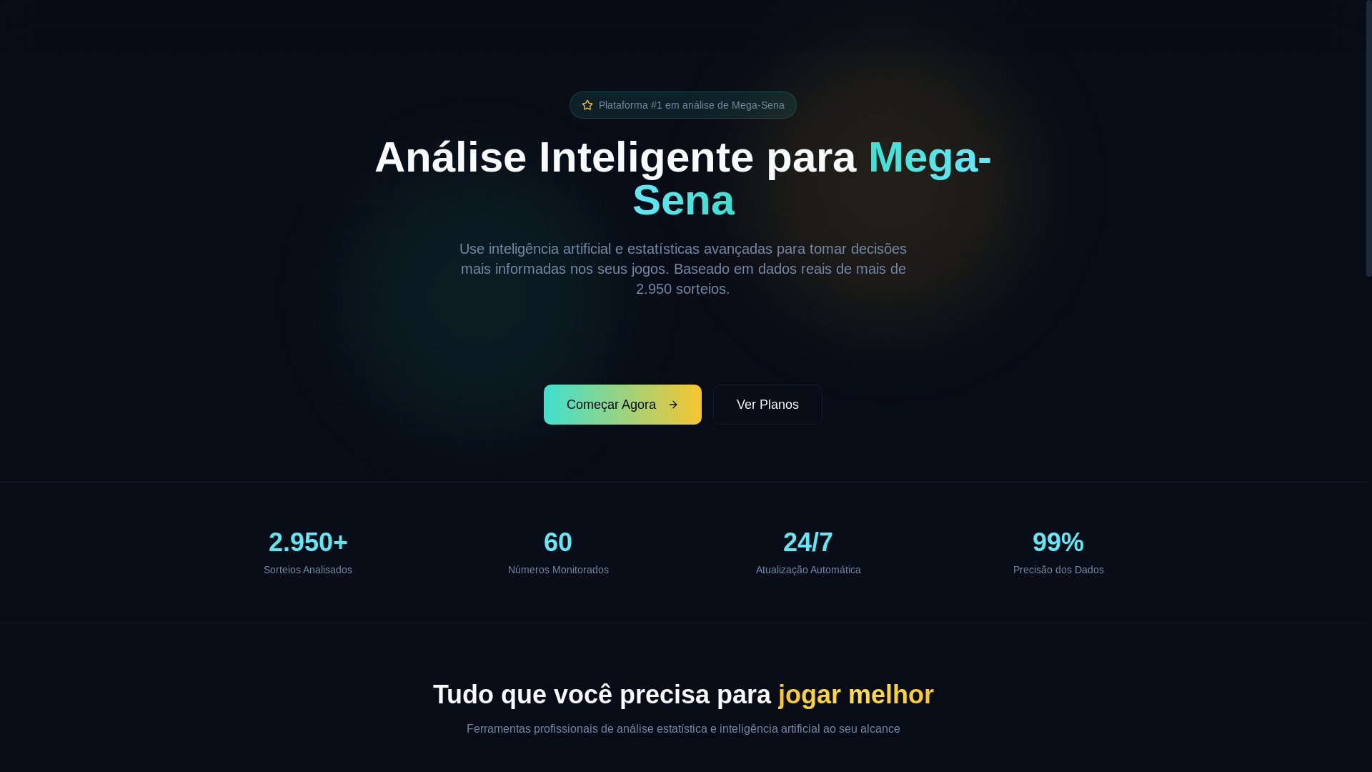 website screenshot of https://lottomind.com.br/