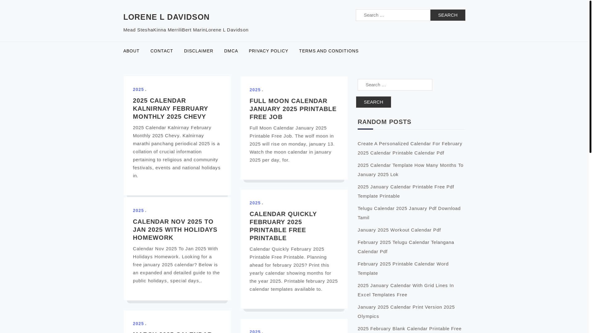 website screenshot of https://loreneldavidsonp.pages.dev/