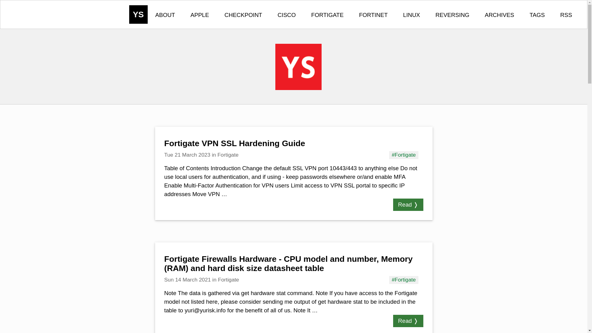 website screenshot of https://yurisk.info/