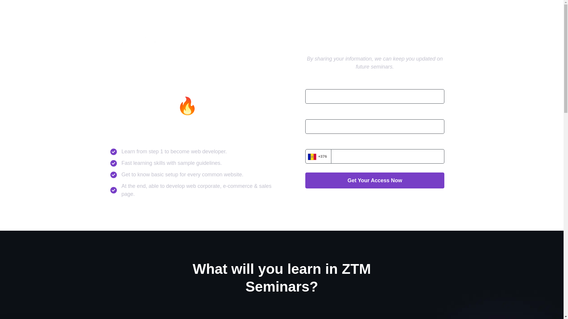 website screenshot of https://zerotomastery.my/