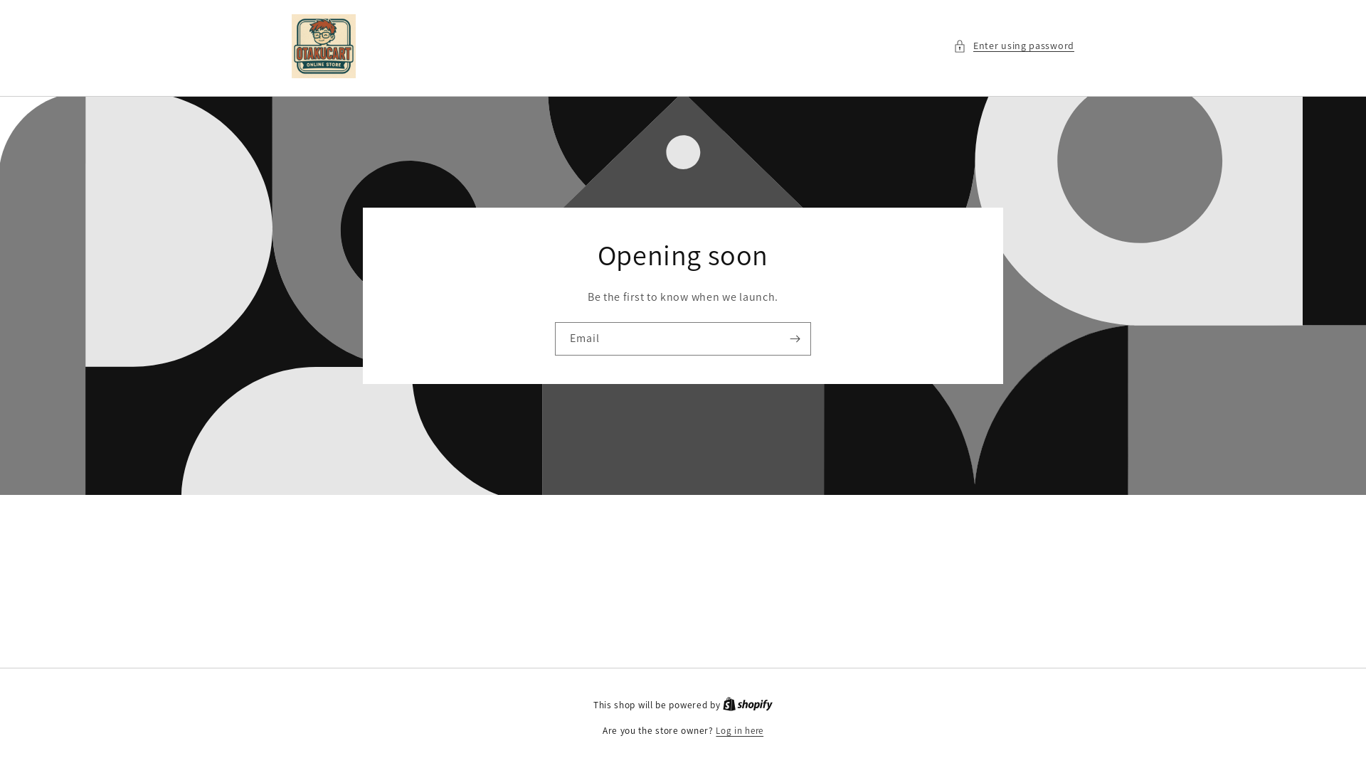 website screenshot of https://otakucrate.in/