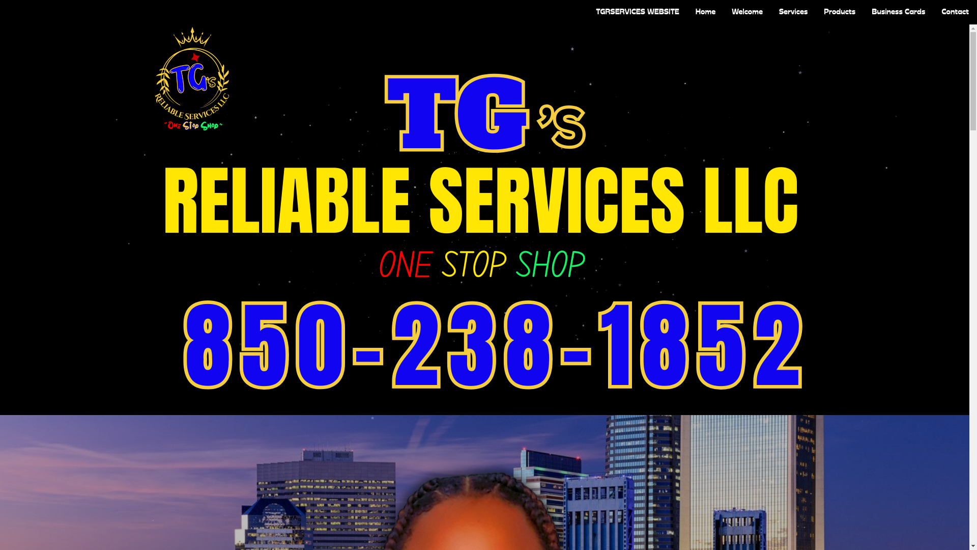 website screenshot of https://tgdocsdesign.com/