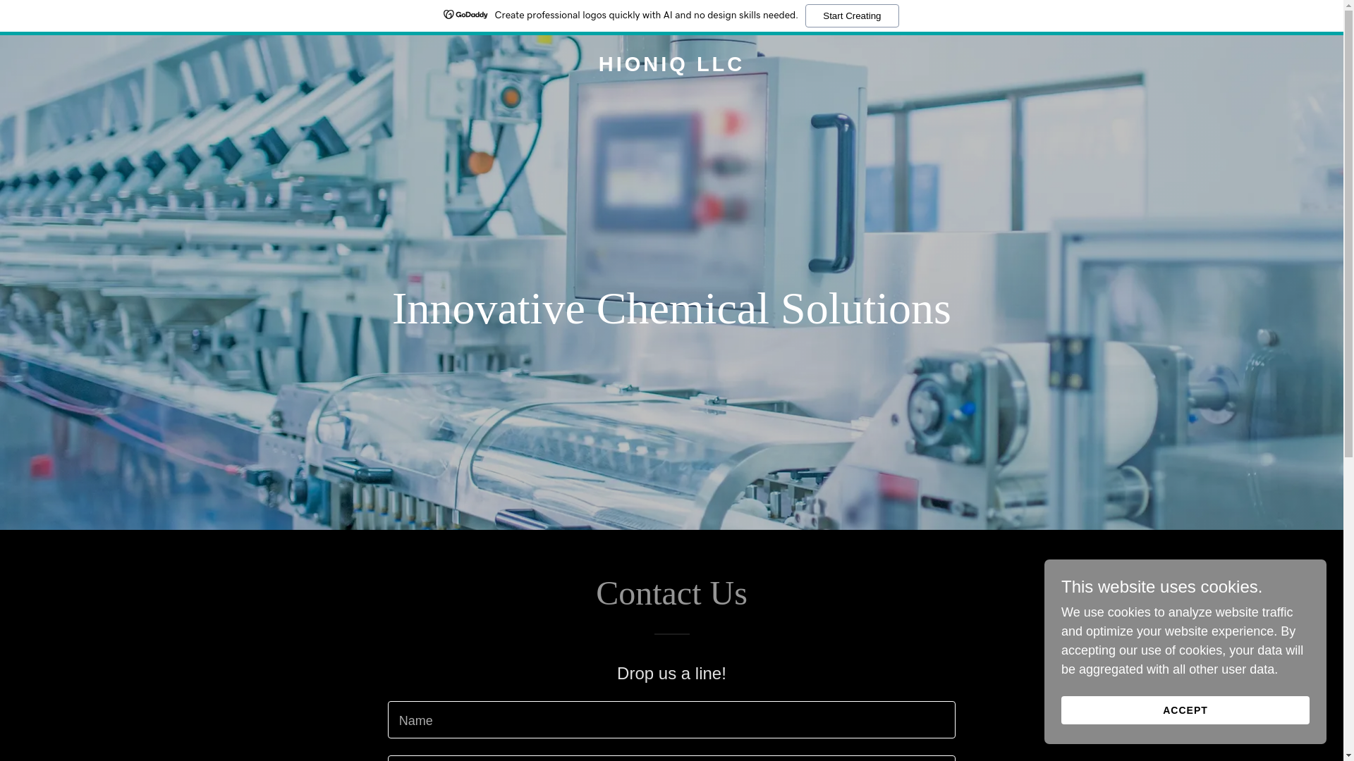 website screenshot of https://hioniq.com/