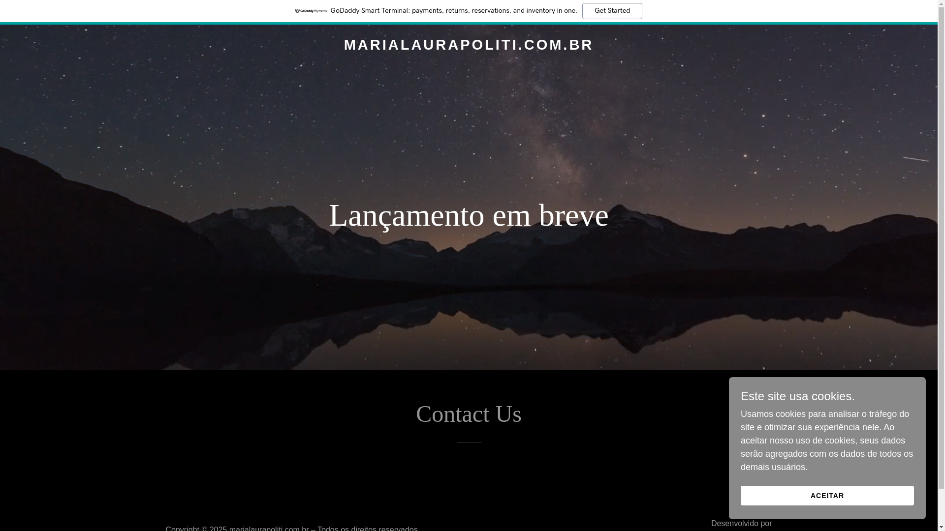 website screenshot of https://marialaurapoliti.com.br/