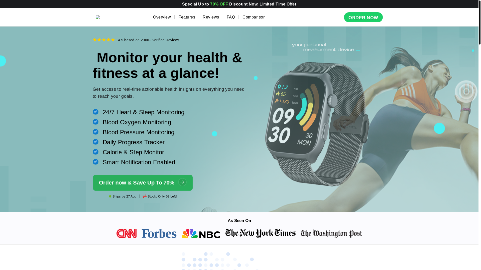 website screenshot of https://omniwatchstore.com/