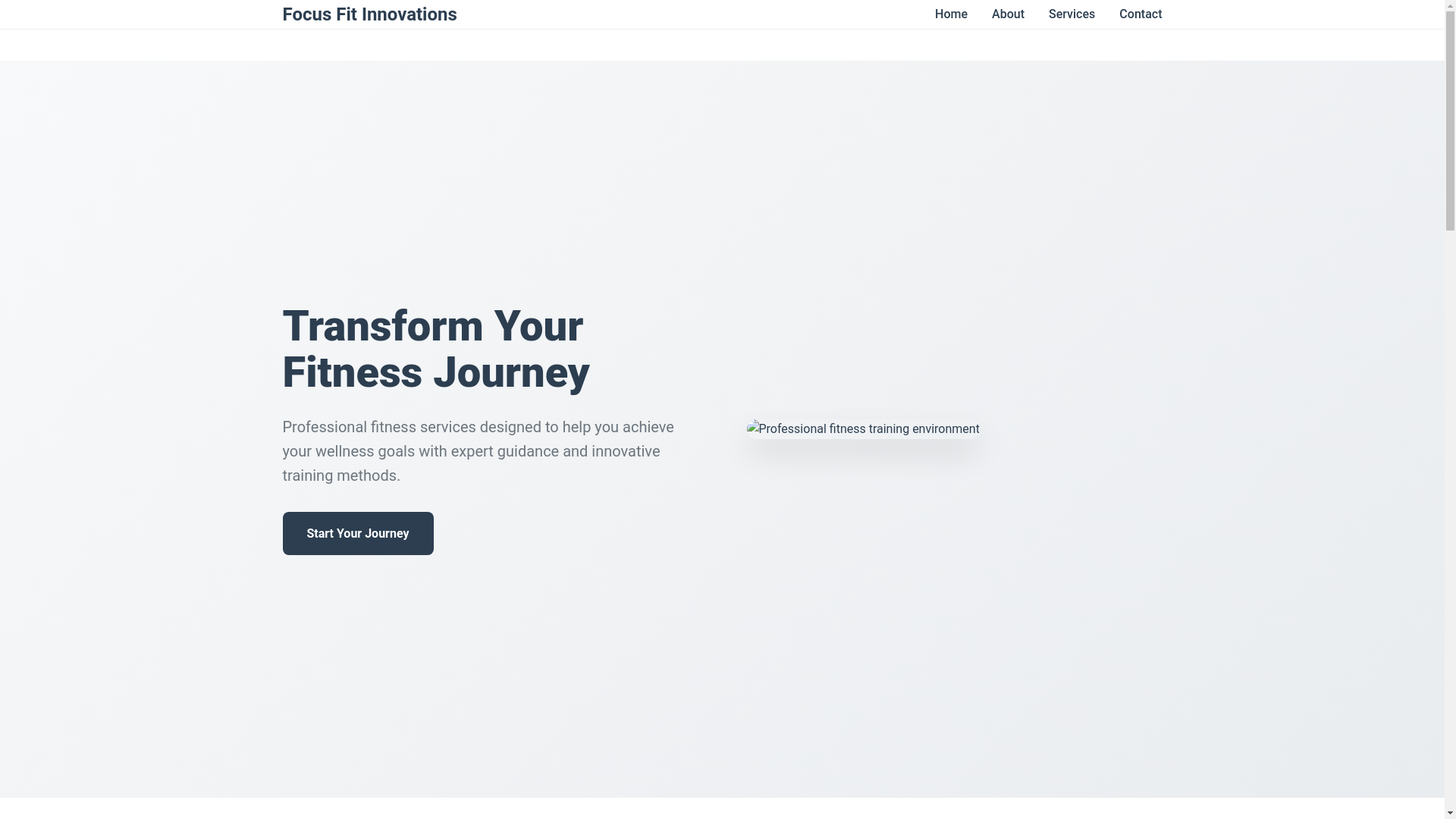 website screenshot of https://focusfitinnovations.sbs/