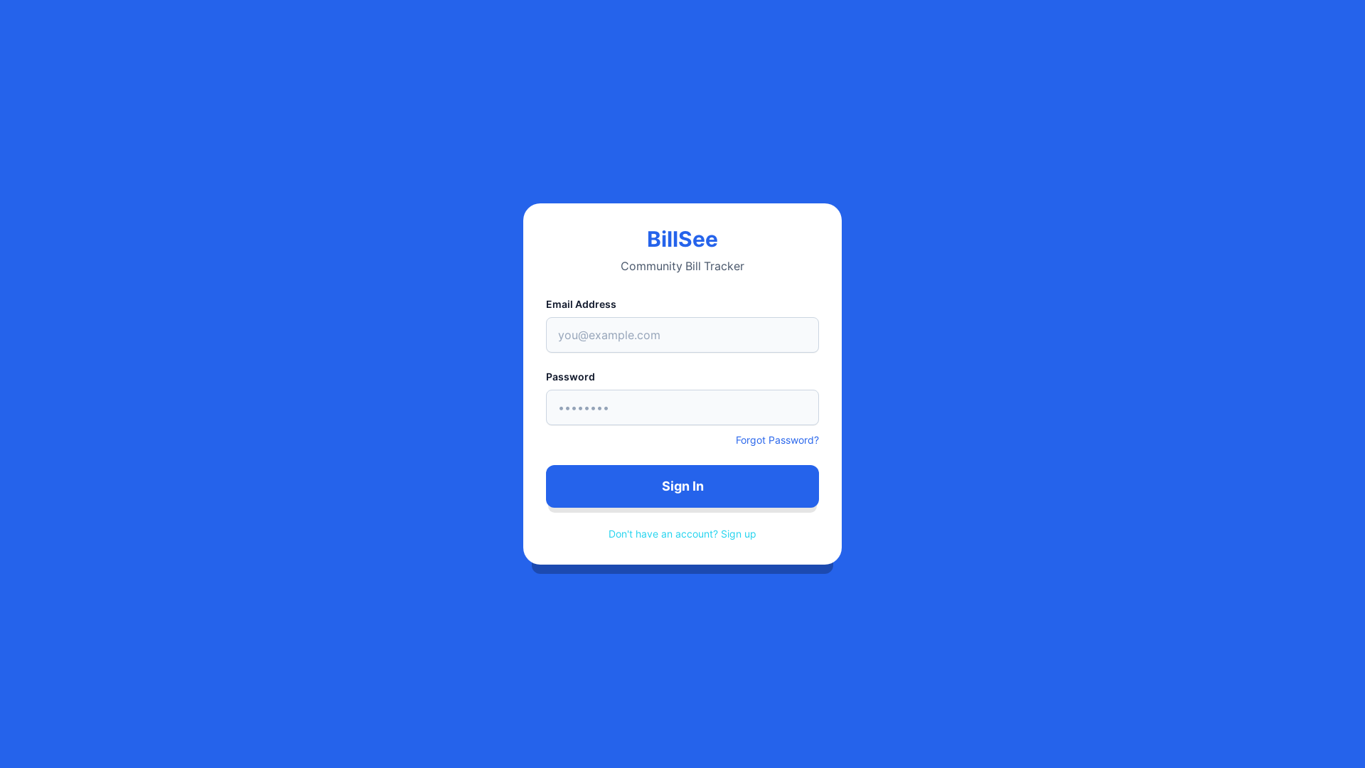 website screenshot of https://billfck.com/