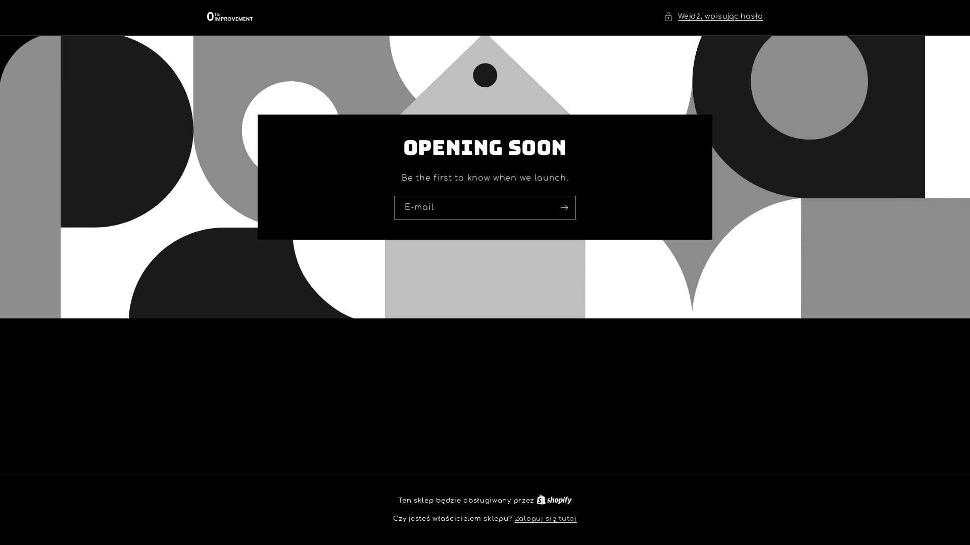 website screenshot of https://0toimprovement.pl/