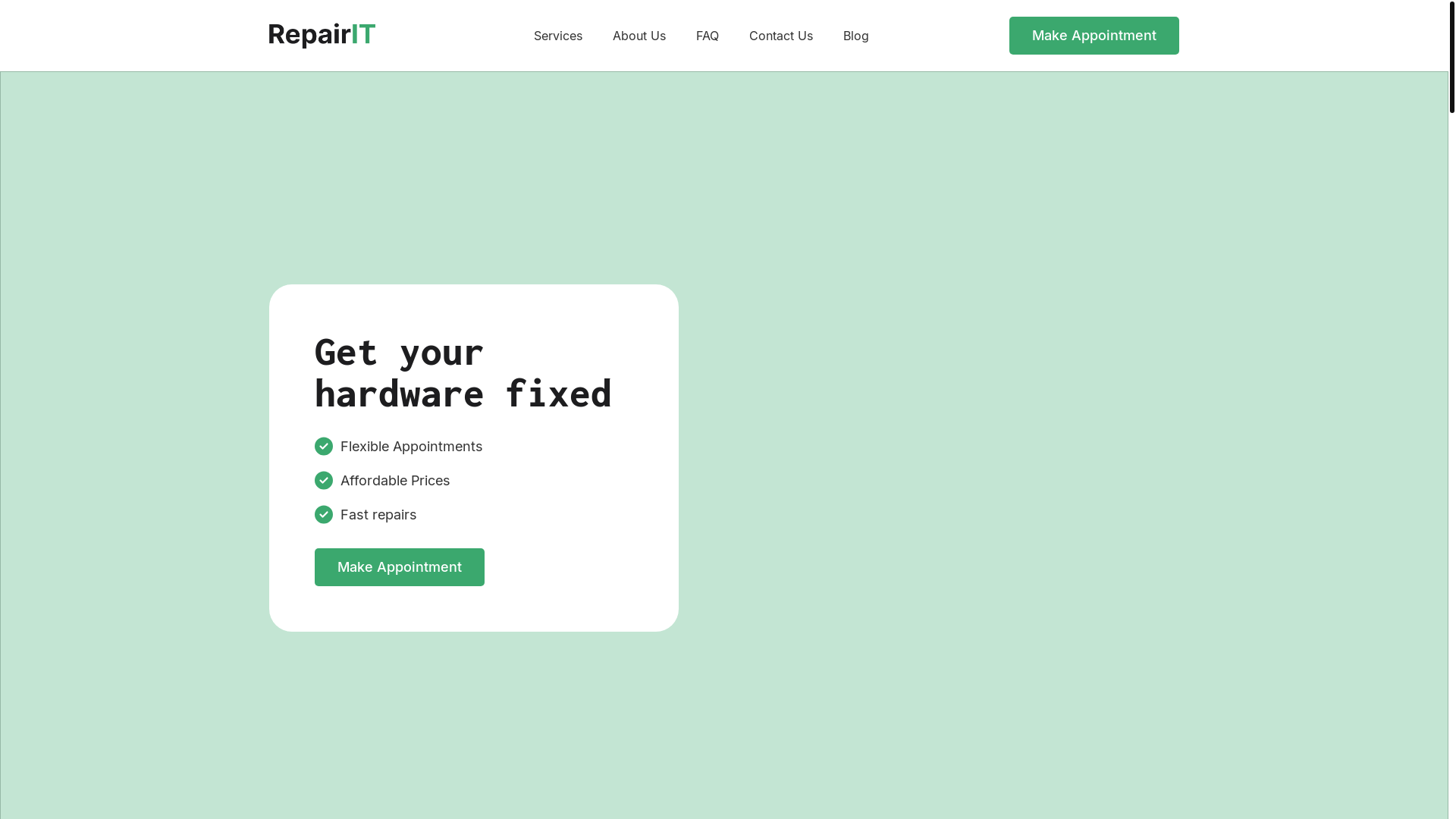 website screenshot of https://metehansoft.com.tr/