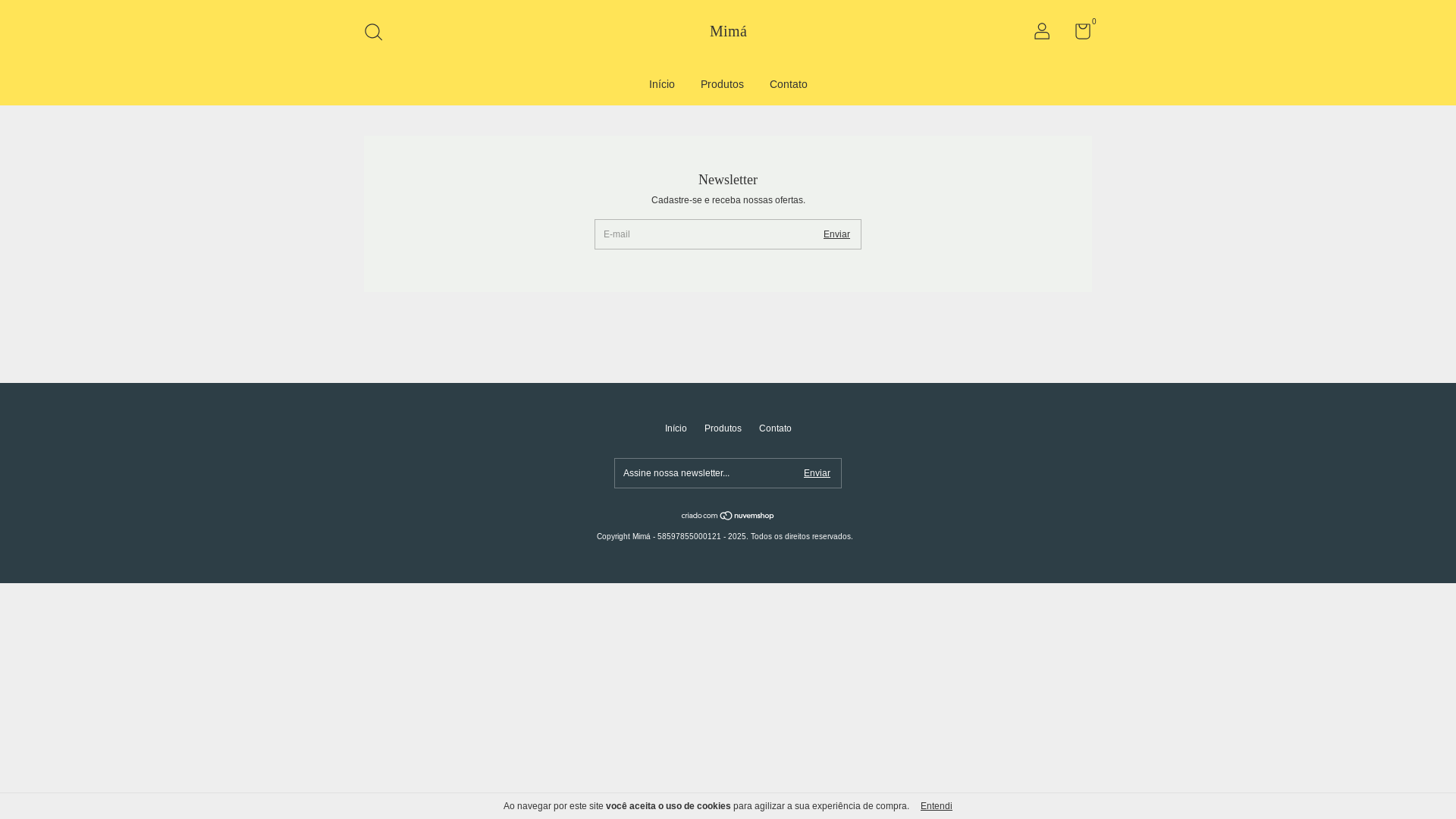 website screenshot of https://mimadormirebrincar.com.br/