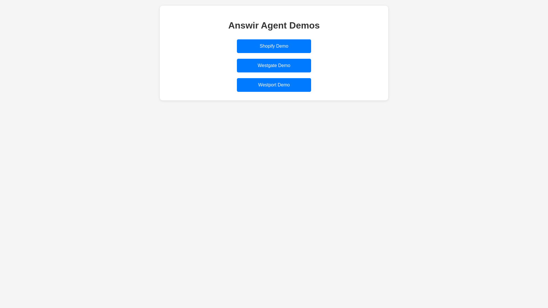 website screenshot of https://answir-agent-demo.pages.dev/