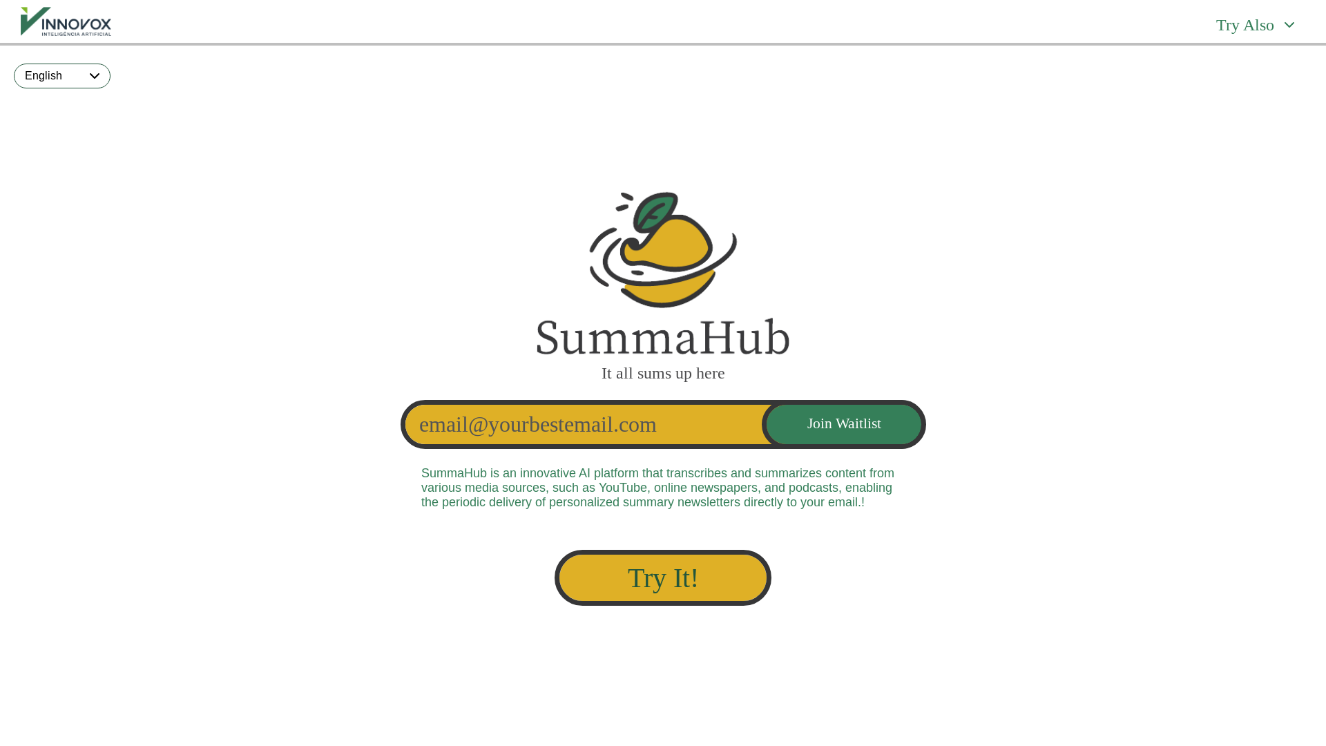 website screenshot of https://summaraize-staging.pages.dev/