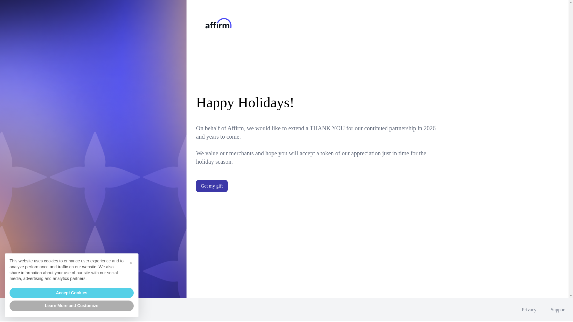 website screenshot of http://mclicks.brilliantmade.com/track/click/31127050/app.brilliantmade.com?p=eyJzIjoiMHpsY3h6WWlVNTdqVlhYOEZwRFJYT3VPZS13IiwidiI6MiwicCI6IntcInVcIjozMTEyNzA1MCxcInZcIjoyLFwidXJsXCI6XCJodHRwOlxcXC9cXFwvYXBwLmJyaWxsaWFudG1hZGUuY29tXFxcL3JcXFwvYWZmaXJtLW1lcmNoYW50LWhvbGlkYXktZ2lmdGluZ1xcXC9lbWlseXI4NzFubnA3XCIsXCJpZFwiOlwiZjQ4NzBhYzQzYzlhNGEzNGEyMjI3MDAxODYzNjRkYWVcIixcInVybF9pZHNcIjpbXCI3ZDkxNWIyYjAwYjVkYThmNmY1YTk3YjMzMTZmYTQ3NzZmOWQ3ZDVmXCJdLFwibXNnX3RzXCI6MTc2MzEzNDQ2NX0ifQ