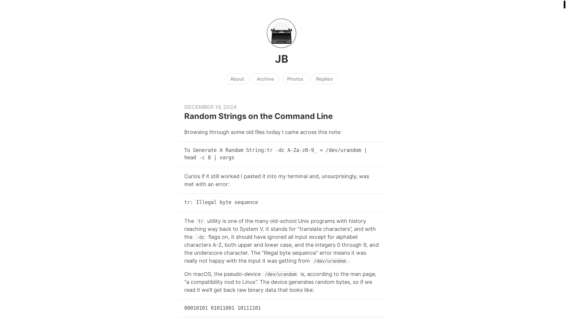 website screenshot of https://jonathanbuys.com/