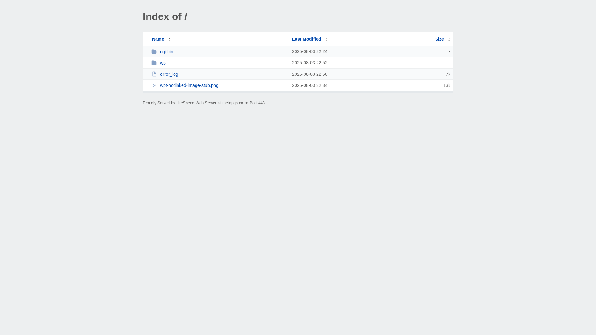 website screenshot of https://thetapgo.co.za/