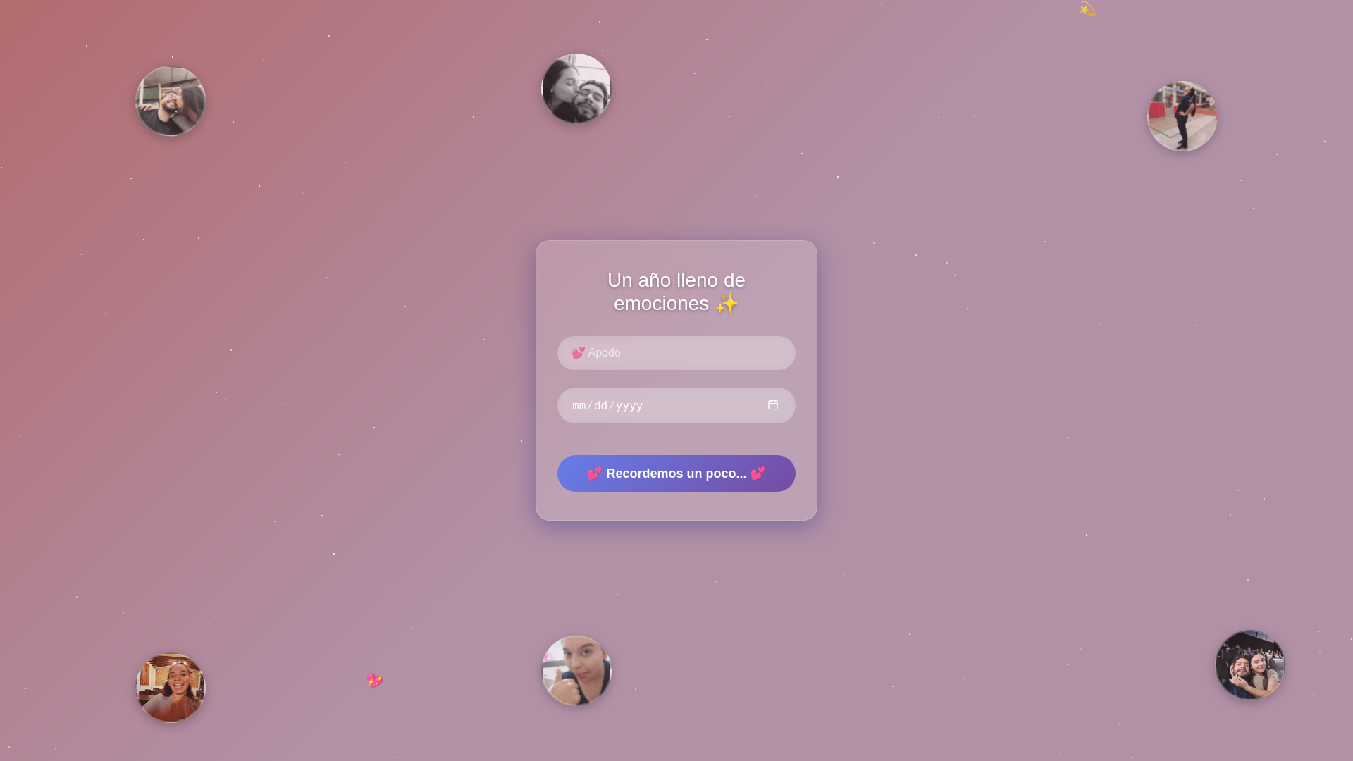 website screenshot of https://anniversario-app.pages.dev/