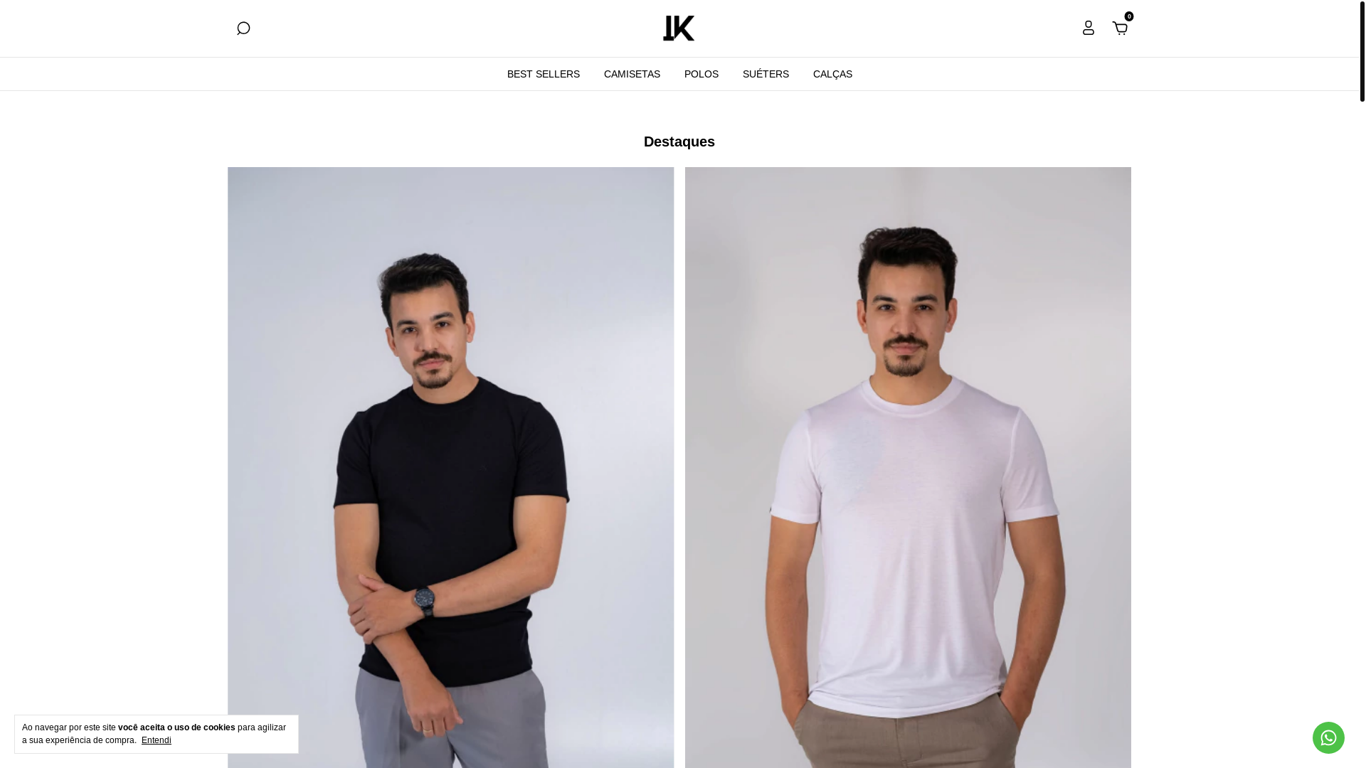 website screenshot of https://inaciokratzatacado.com.br/