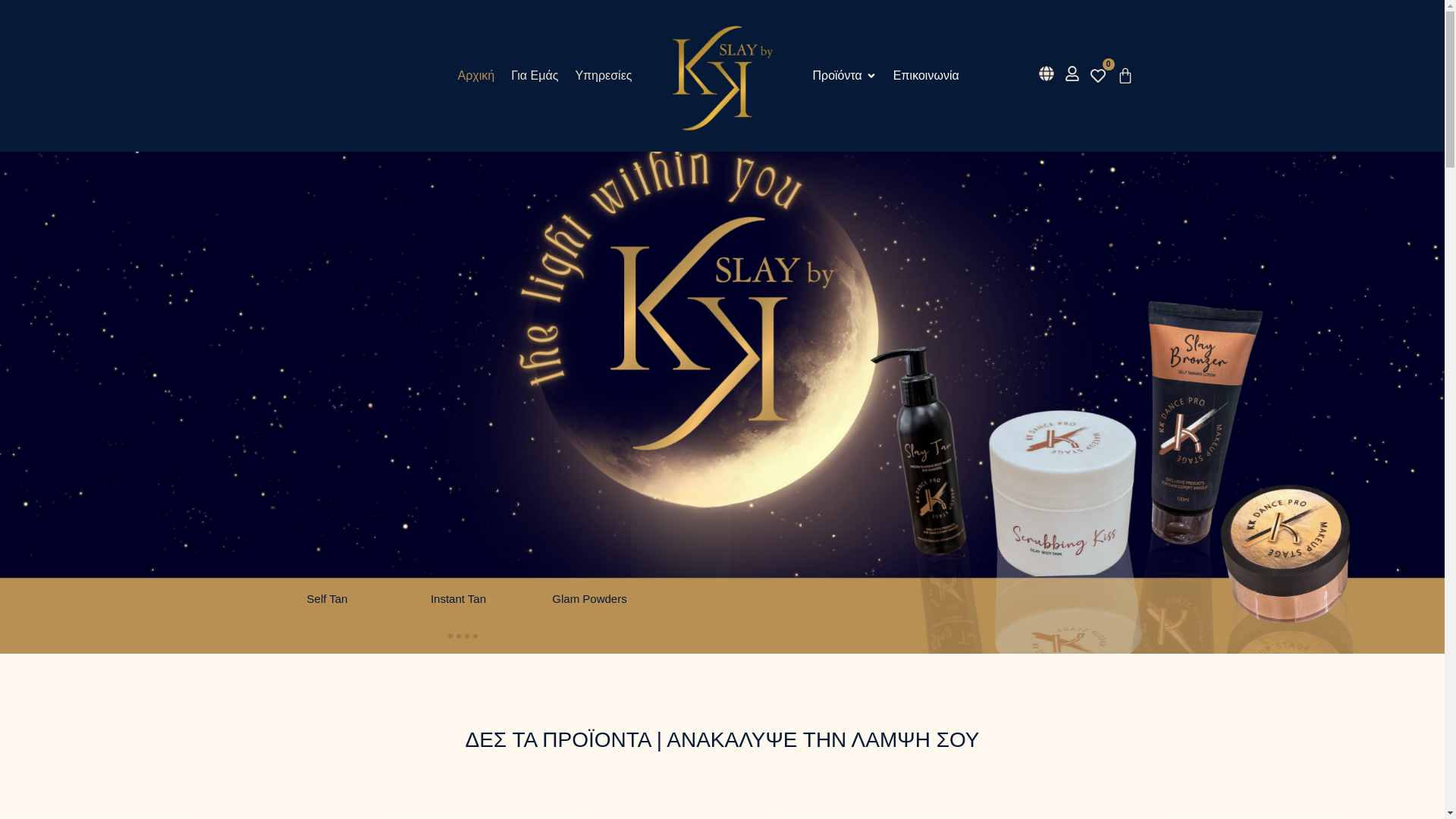 website screenshot of https://slaybykk.com/