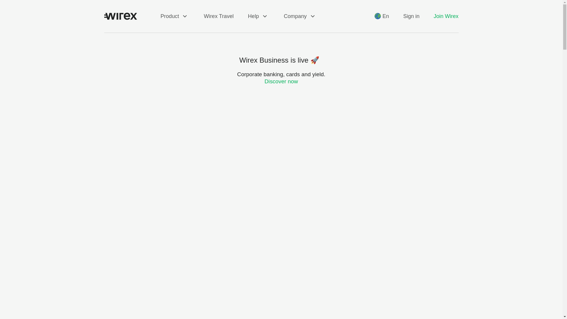 website screenshot of https://wirex-site.pages.dev/