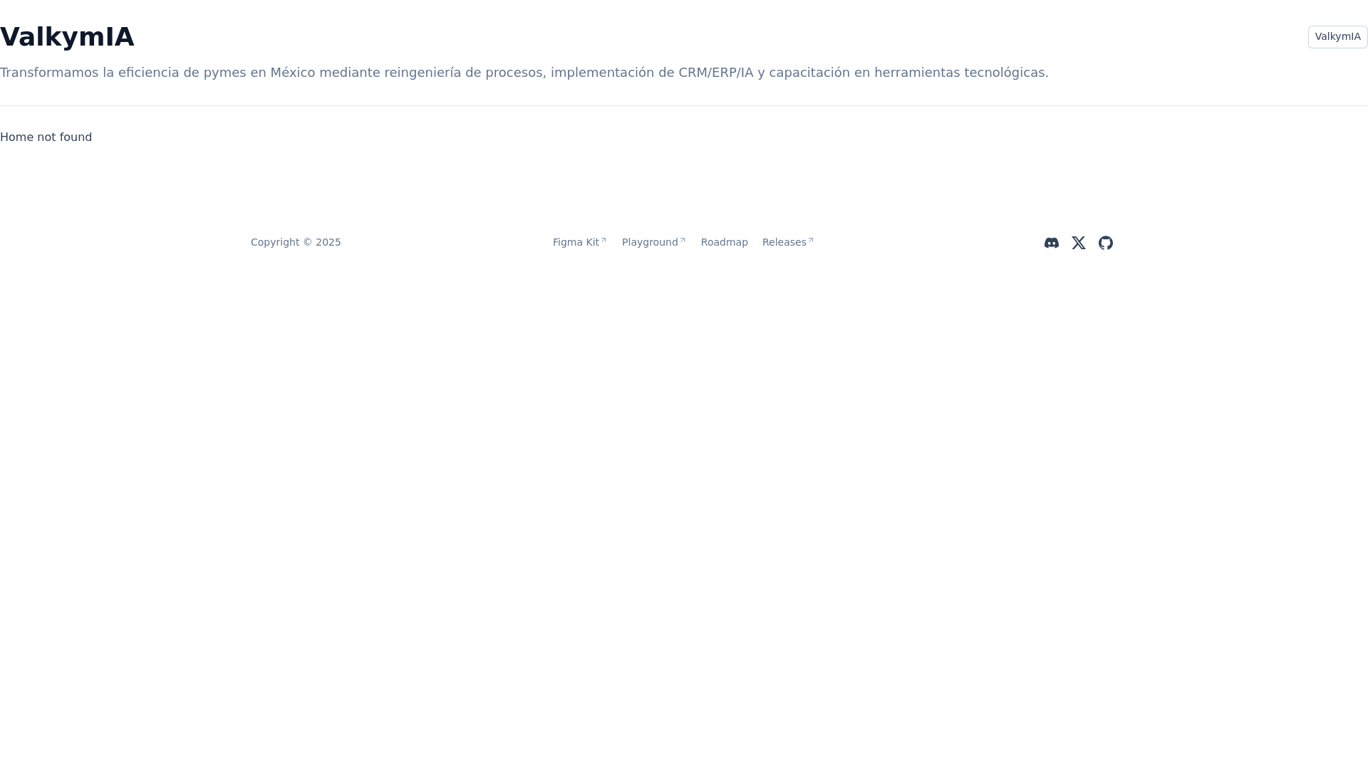 website screenshot of https://valkymia.pages.dev/