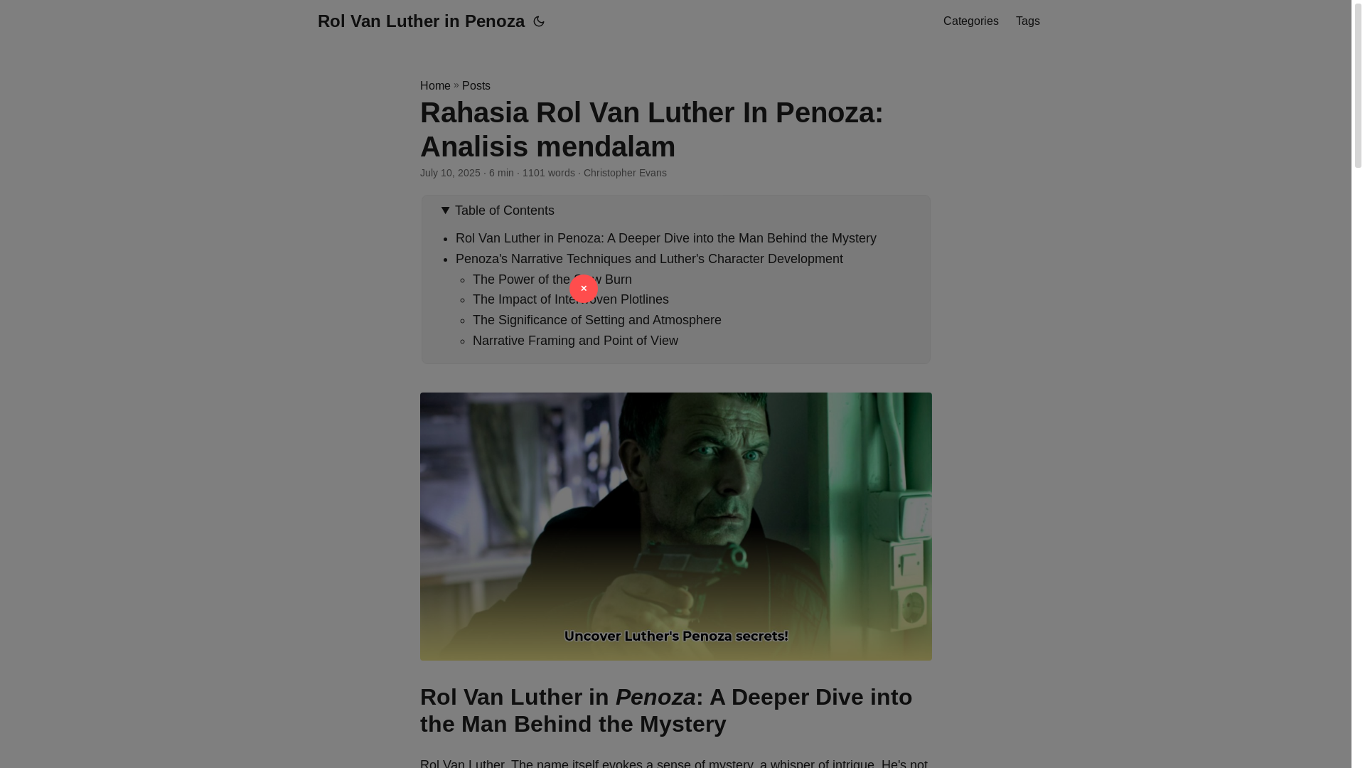 website screenshot of https://rol-van-luther-in-penoza.pages.dev/
