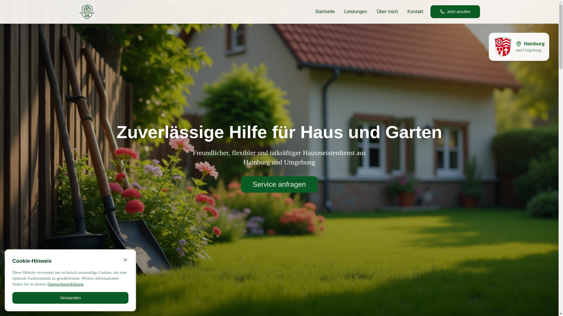 website screenshot of https://gk-service.pages.dev/