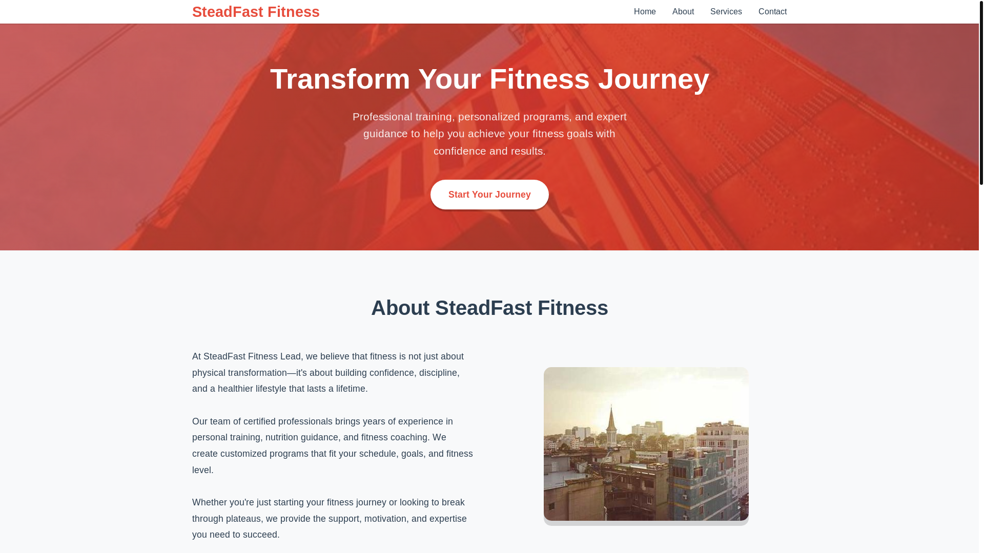 website screenshot of https://steadfastfitnesslead.cyou/