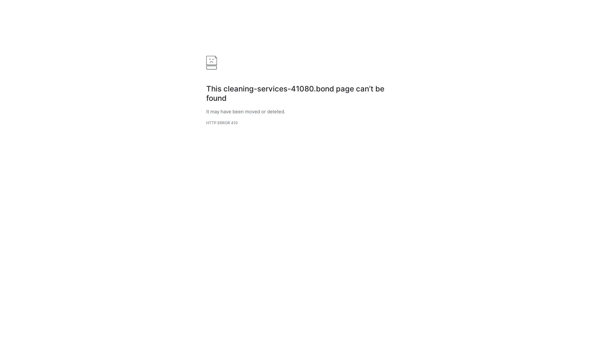 website screenshot of https://cleaning-services-41080.bond/