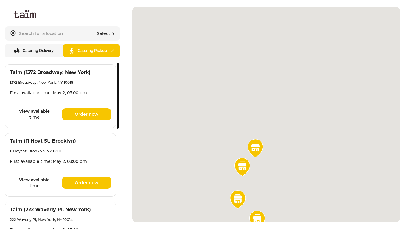 website screenshot of https://vinasoncatering.pages.dev/